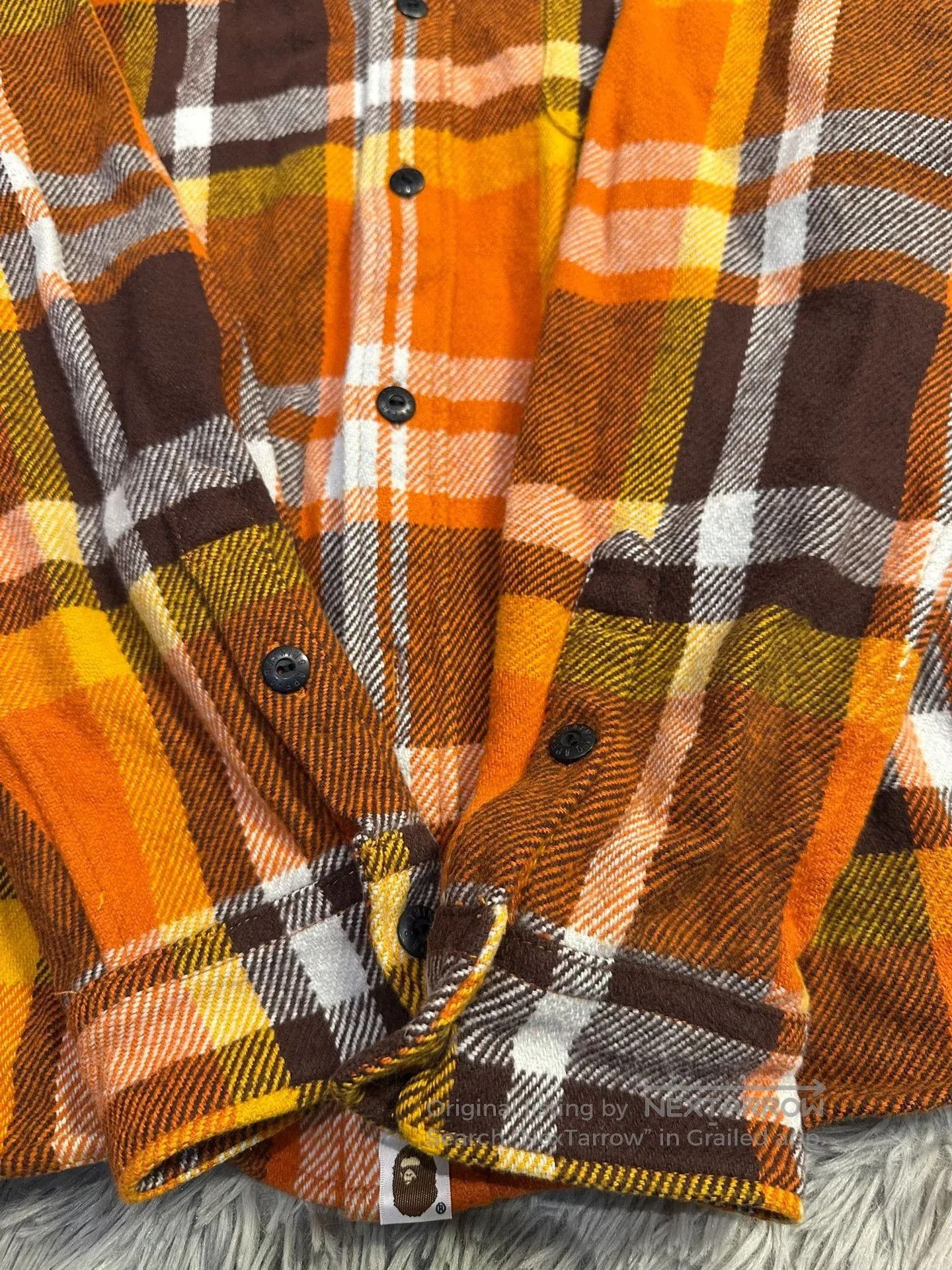 Bape A BATHING APE FW24 Plaid Long. Size US M / EU 48-50 / 2 - 5 Thumbnail