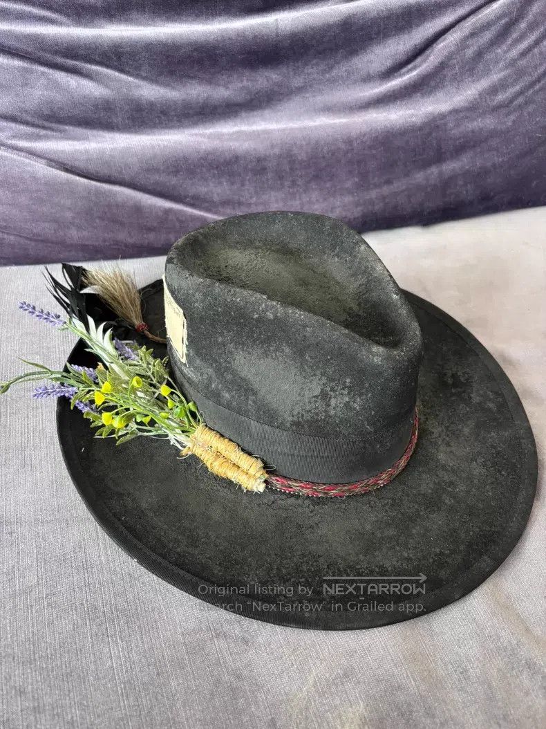 Takahiromiyashita The Soloist. Takahiromiyashita The Soloist. Matchstick Burnt Top Hat Size ONE SIZE - 1 Thumbnail