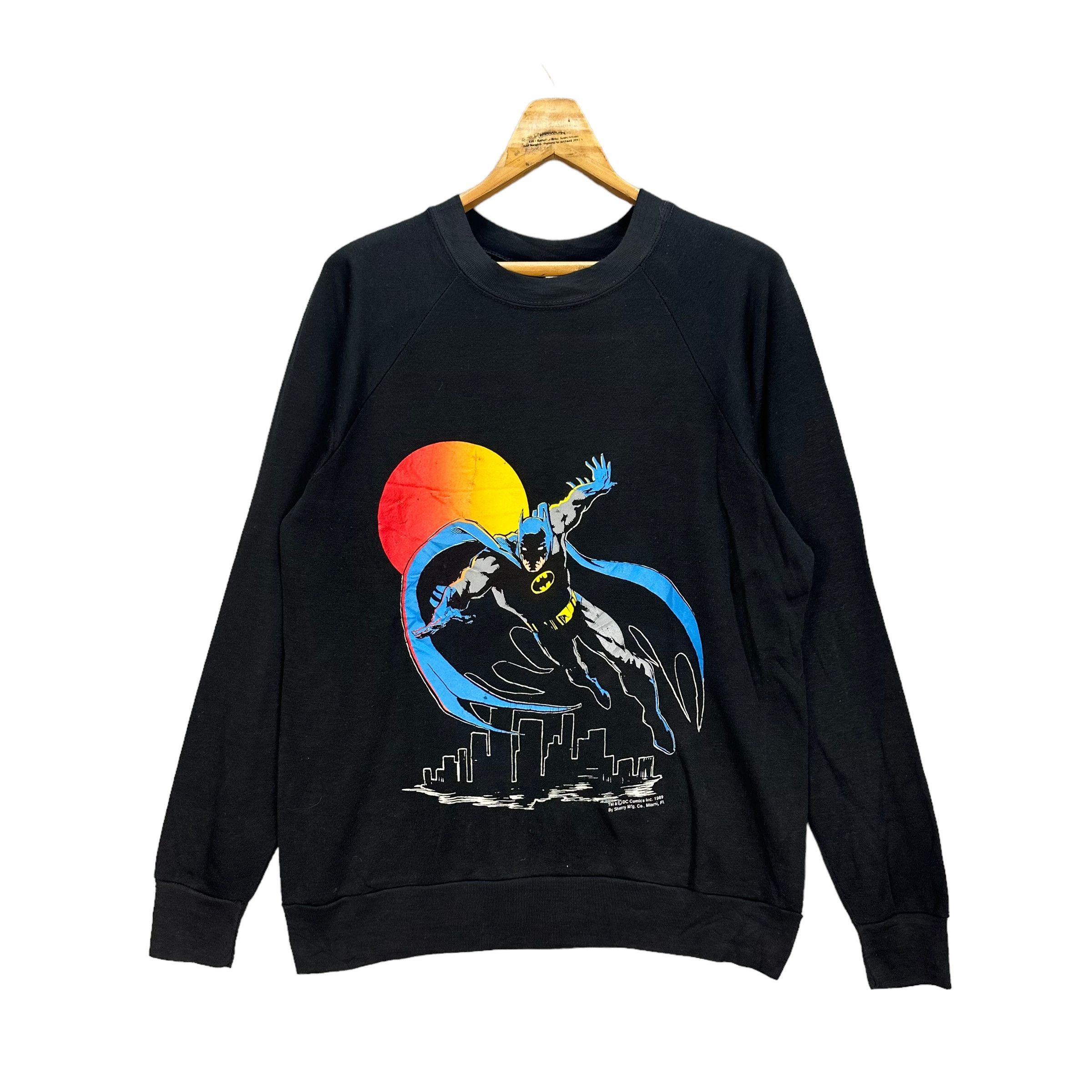 DC Comics 89's BATMAN PARROT BY J&L MADE IN USA SWEATSHIRT #8023-196 Size US L / EU 52-54 / 3 - 1 Thumbnail