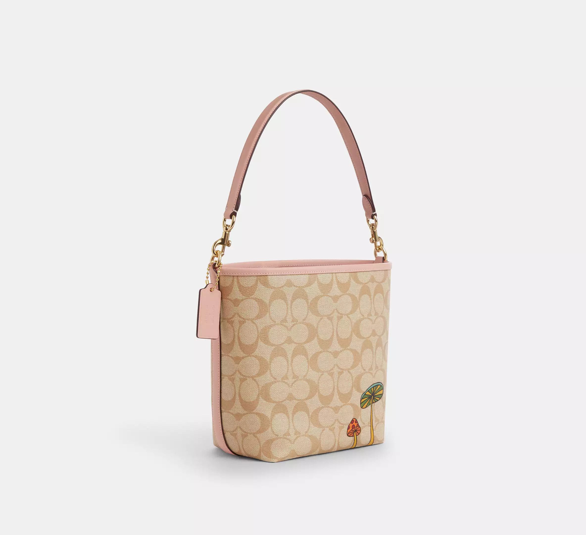 Coach Observed By Us City Bucket Bag In Signature Canvas Size ONE SIZE - 9 Thumbnail