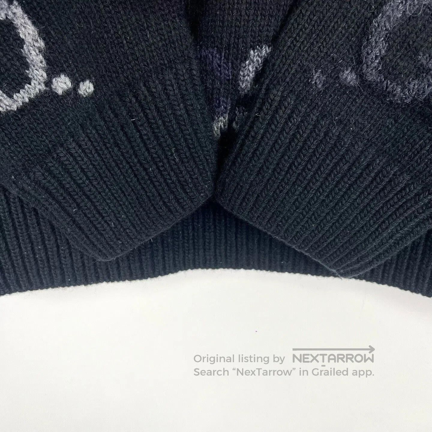 Gucci Gucci Black Gradient GG Wool Sweater. Size US L / EU 52-54 / 3 - 5 Thumbnail
