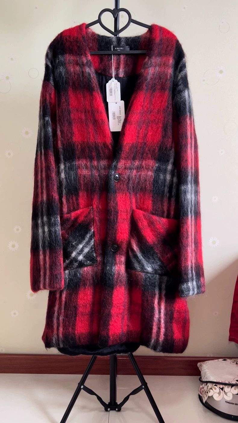 Amiri Amiri red and black sea horse fur coat Size US S / EU 44-46 / 1 - 1 Thumbnail