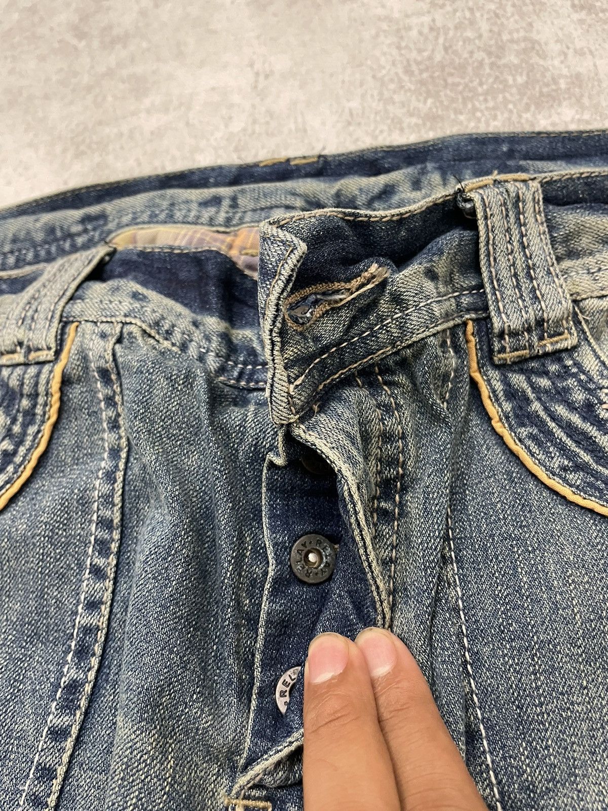 Hysteric Glamour 2000s Relay Japan japan distressed denim y2k style Size US 34 / EU 50 - 8 Thumbnail