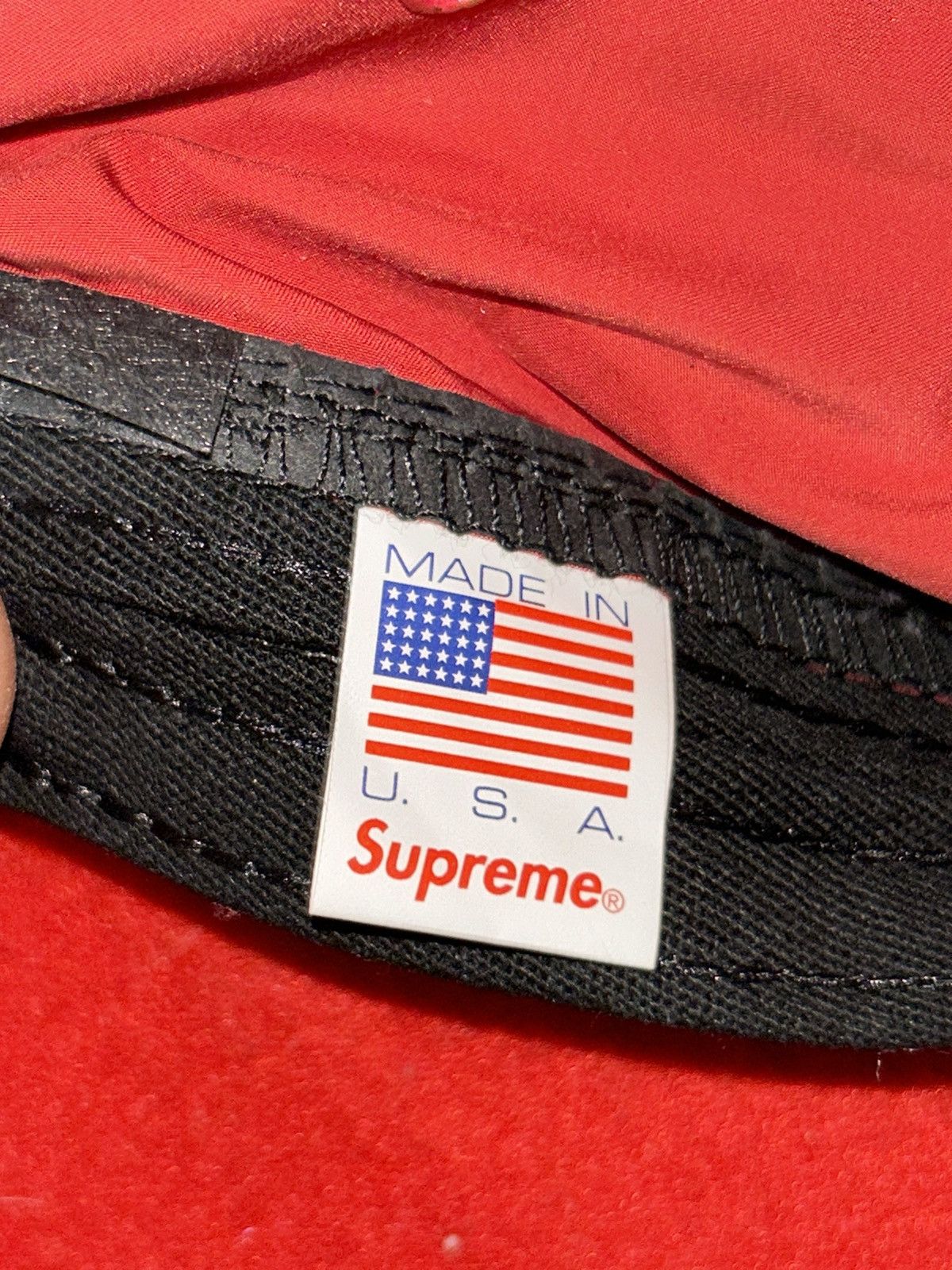 Supreme SUPREME HOLOGRAPHIC BOX LOGO 5-PANEL CAMP CAP SS19 HAT Size ONE SIZE - 8 Thumbnail
