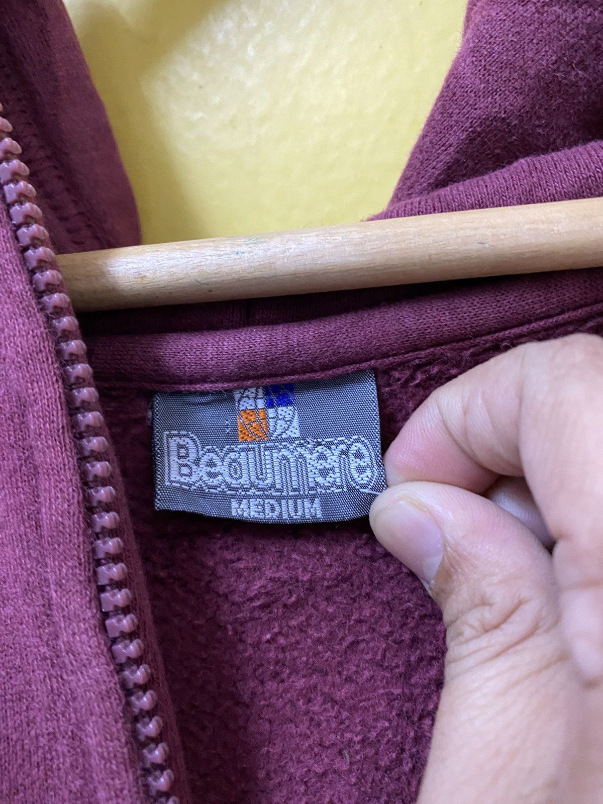 Beaumere Beaumere Good Zipper Hodie Red Colour Size US M / EU 48-50 / 2 - 6 Thumbnail