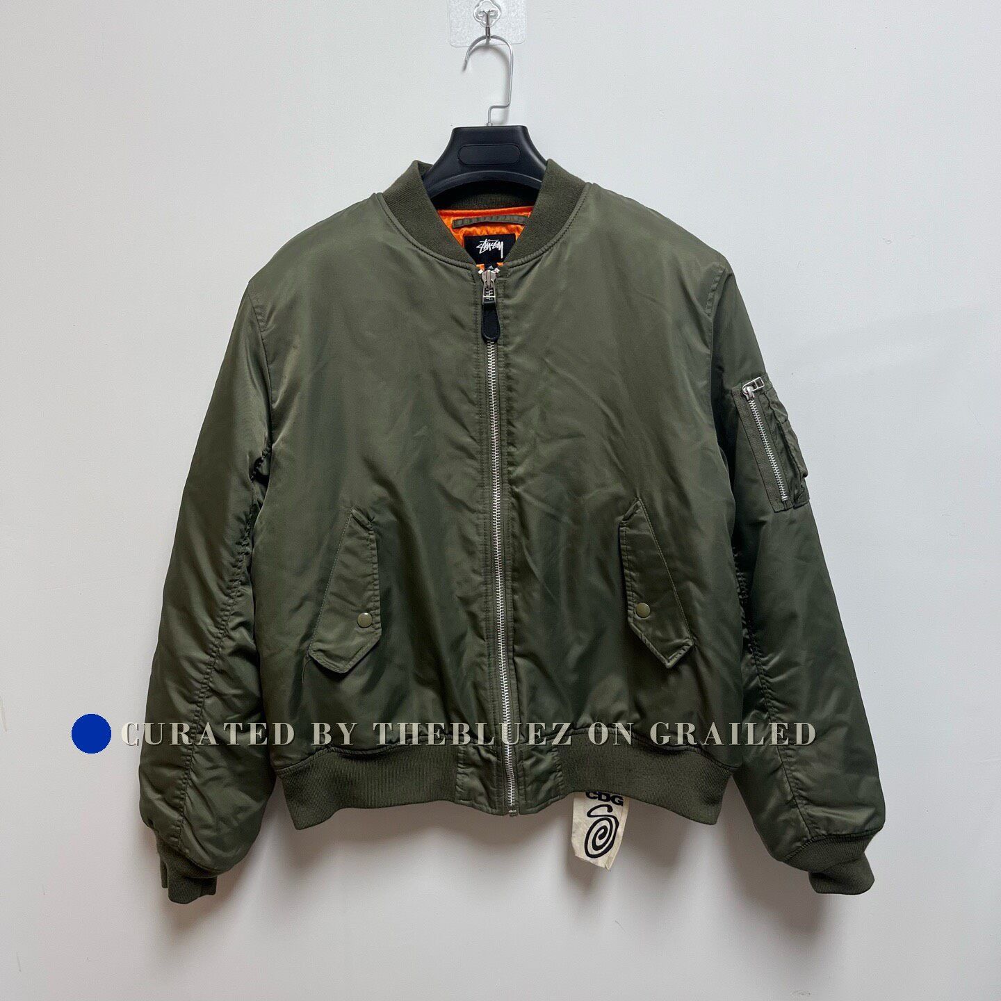 Alpha Industries × Stussy 35th Anniversary MA-1 Bomber Jacket