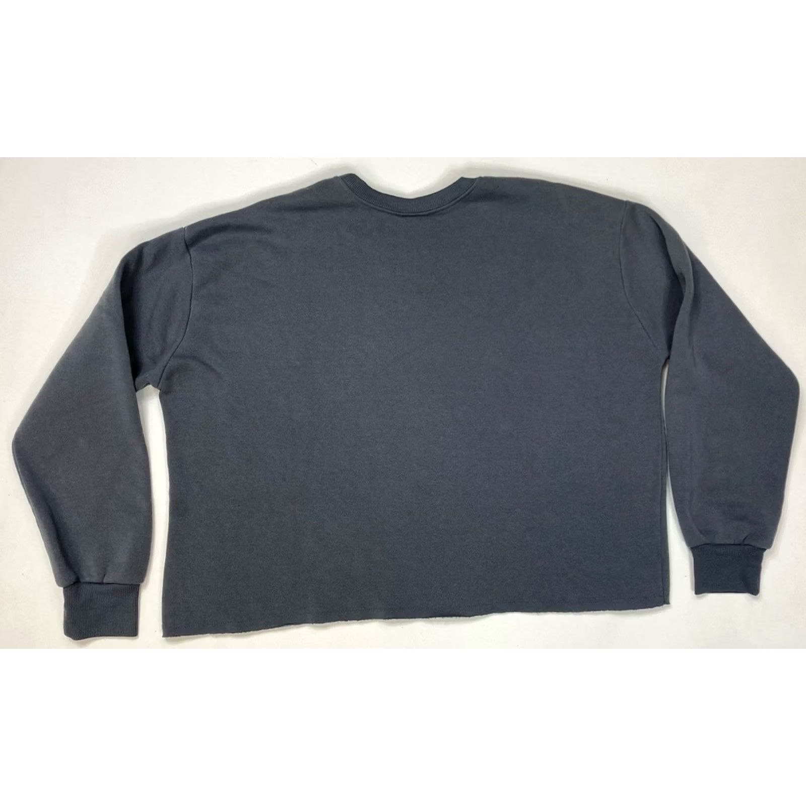 Vintage VINTAGE Pink Floyd Sweatshirt Women Small Gray Crew Neck Pullover Logo Graphic Print Lightweight Casual Summer Winter Fall Spring Size S / US 4 / IT 40 - 3 Thumbnail