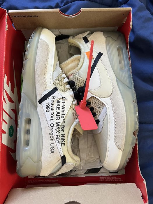 Size 10 - Nike OFF-WHITE Air Max 90 OG The Ten