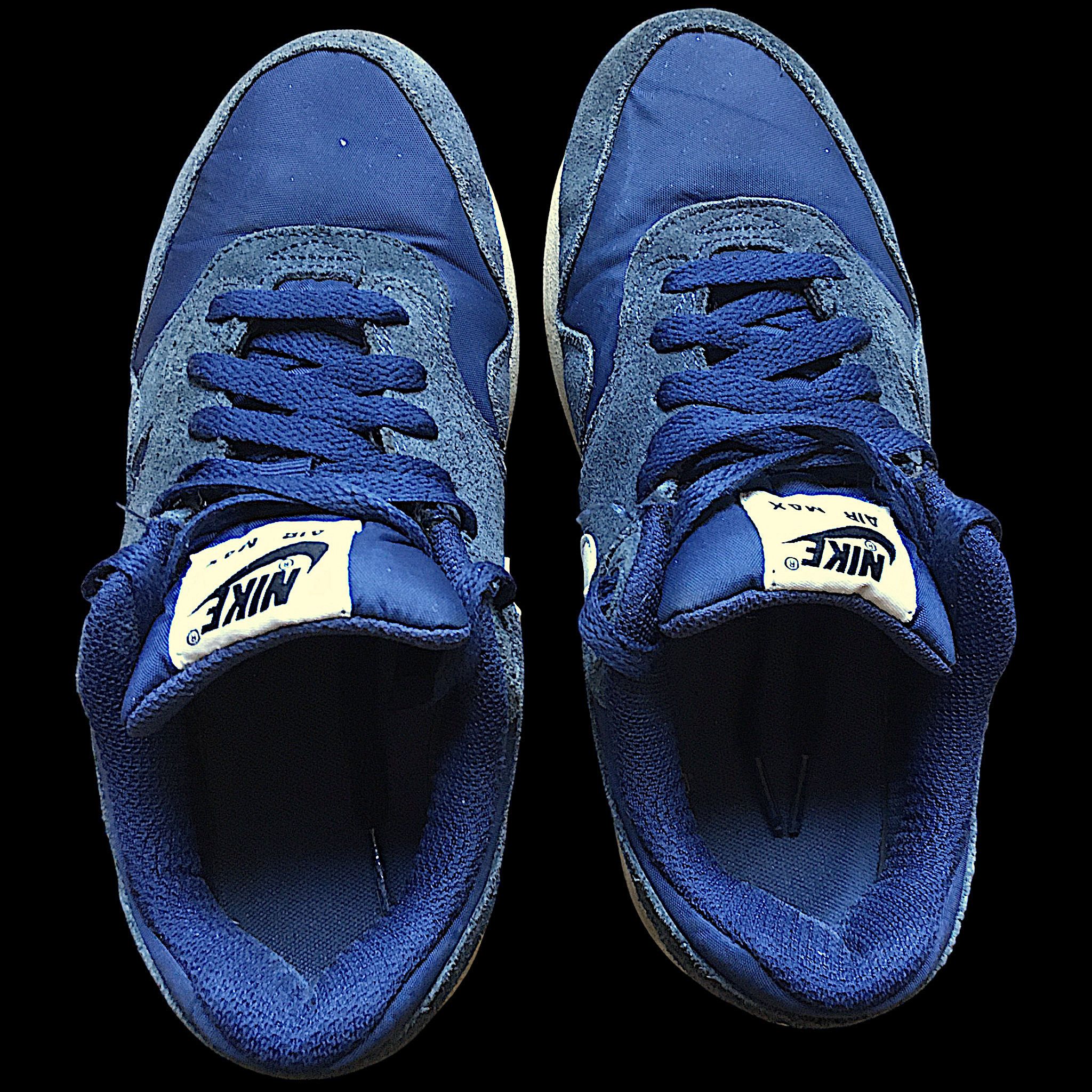 Nike Nike Air Max 1 GS "Midnight Navy" (2013) Size US 6.5 / IT 36.5 - 2 Thumbnail