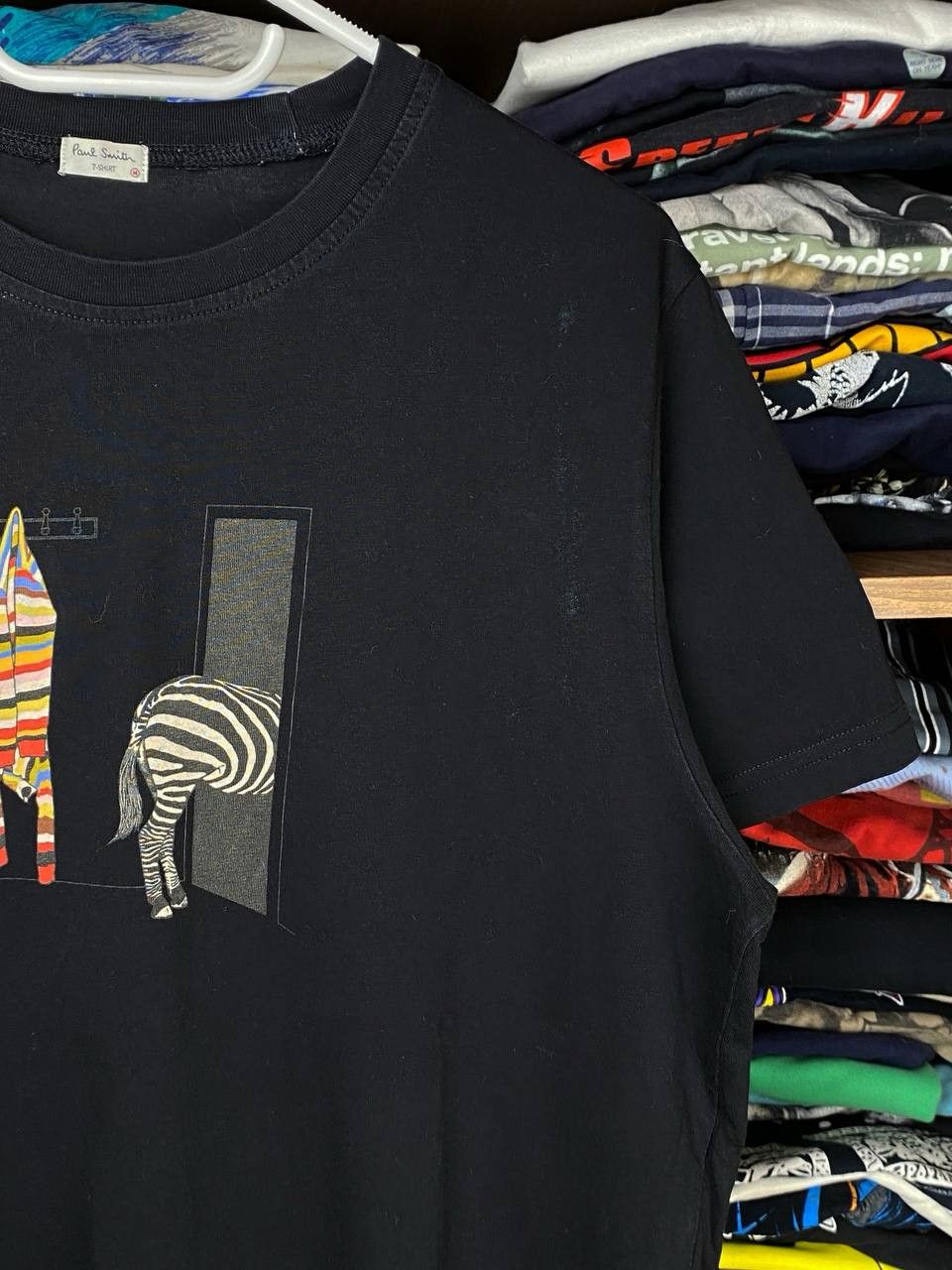 Paul Smith Paul Smith "Undressed Zebra" Printed Graphic Tee Size US M / EU 48-50 / 2 - 3 Thumbnail
