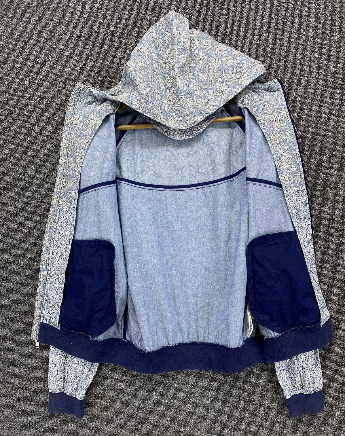 Nike Vintage Nike Paisley Hoodie Jacket Size L / US 10 / IT 46 - 6 Thumbnail