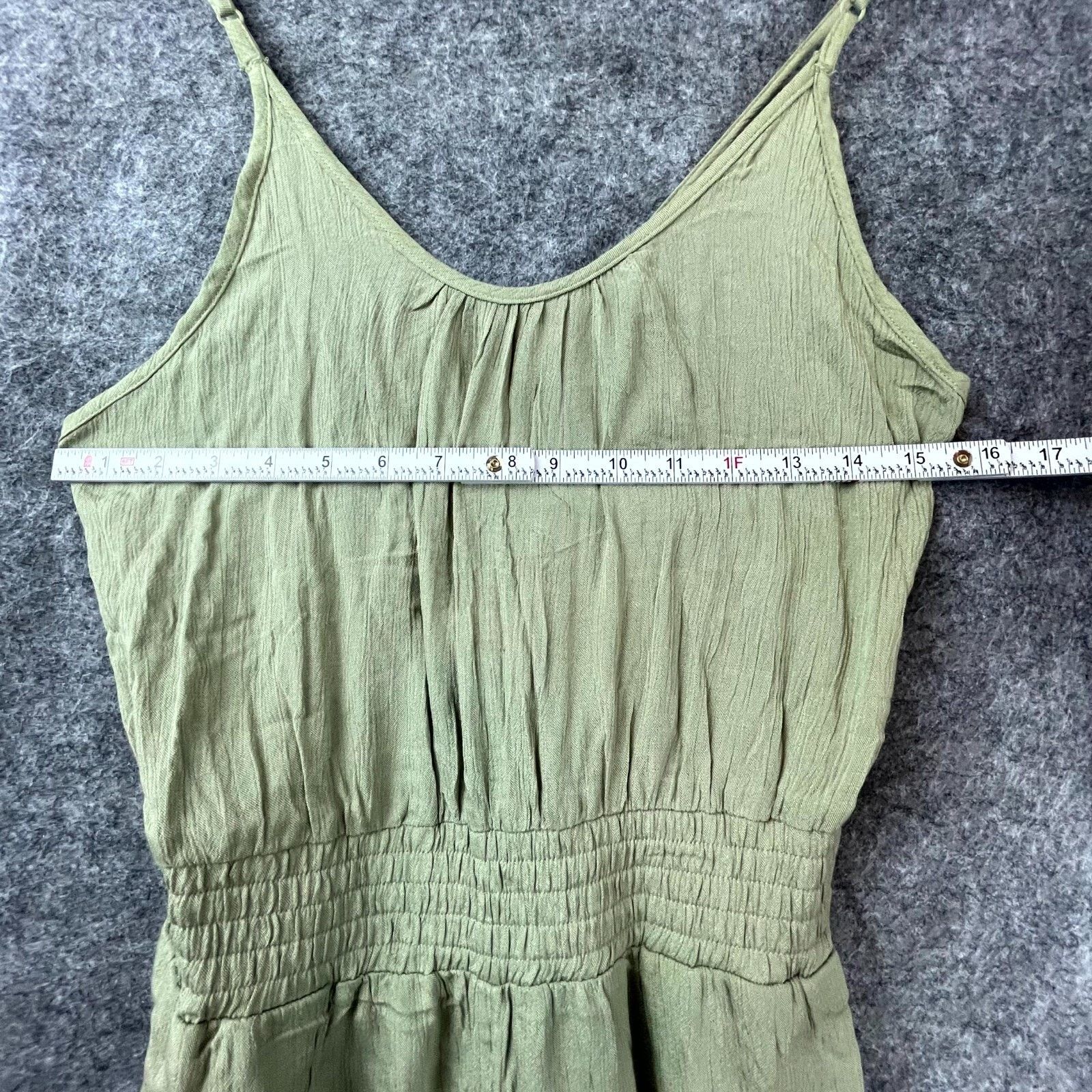 Prana prAna Fernie Wide Leg Jumpsuit Womens S Sweet Agave Light Size 27" / US 4 / IT 40 - 5 Thumbnail