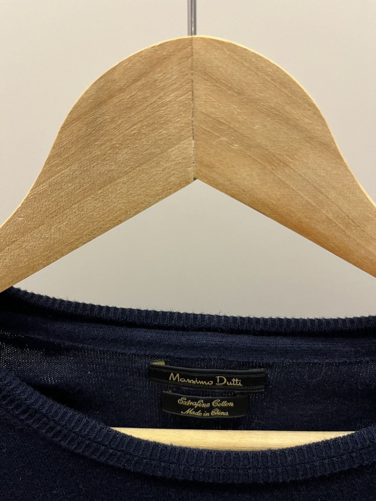 Massimo Dutti Massimo Dutti Cotton Wool Sweater Made in Italy Size US XL / EU 56 / 4 - 4 Thumbnail