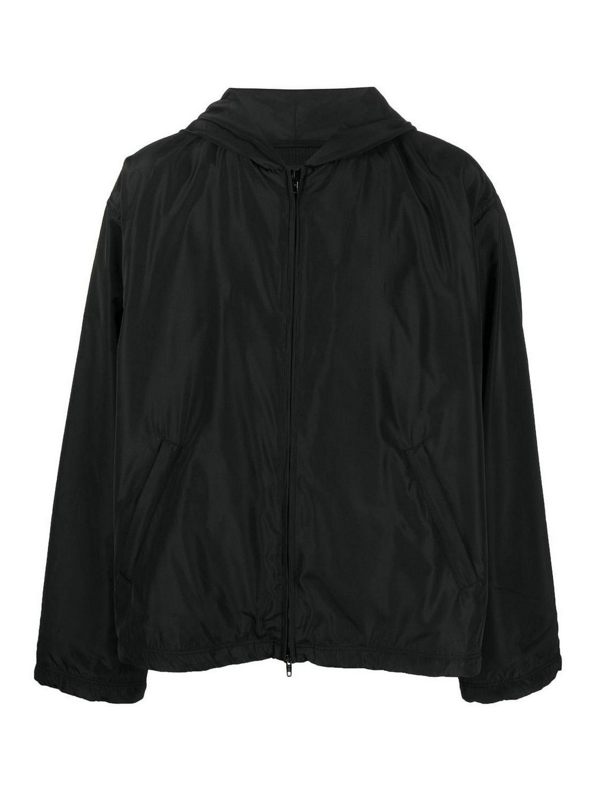 o1s1wg110625 Tracksuit Rain Jacket in Black