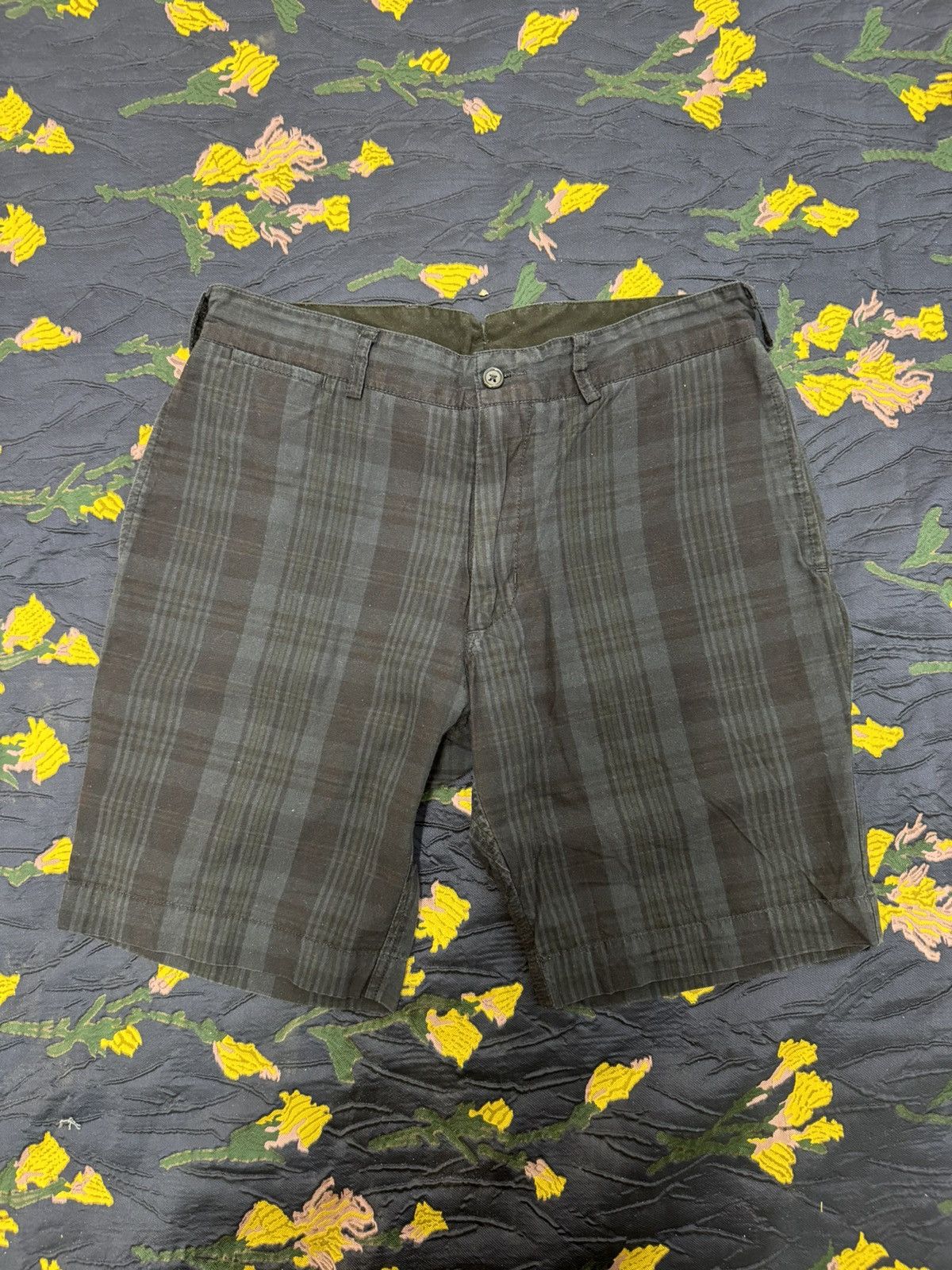 Engineered Garments Engineered garments blue plaid shorts Size US 30 / EU 46 - 1 Thumbnail