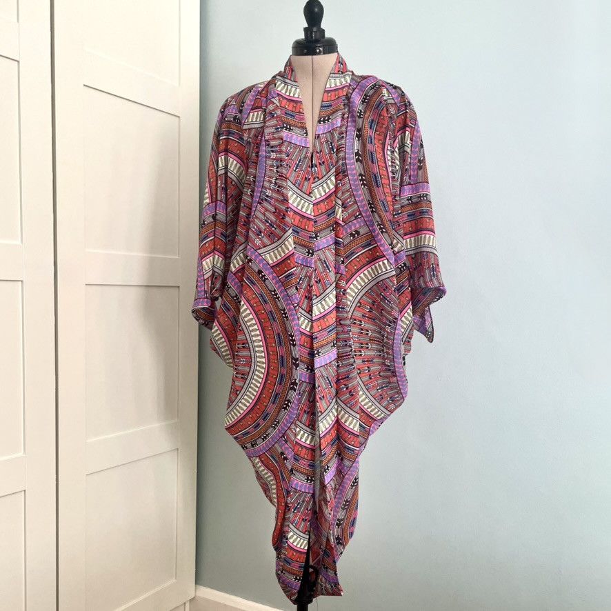 Mara Hoffman Mara Hoffman Rainbow Cocoon Duster / Beach Cover-up Size ONE SIZE - 1 Thumbnail