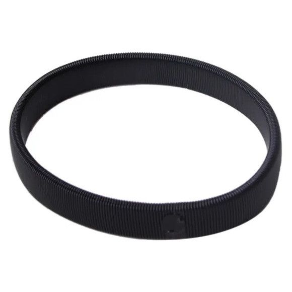 Other Men Stainless Steel Style Elastic Metal Armband Bracelet (B) Size ONE SIZE - 4 Thumbnail