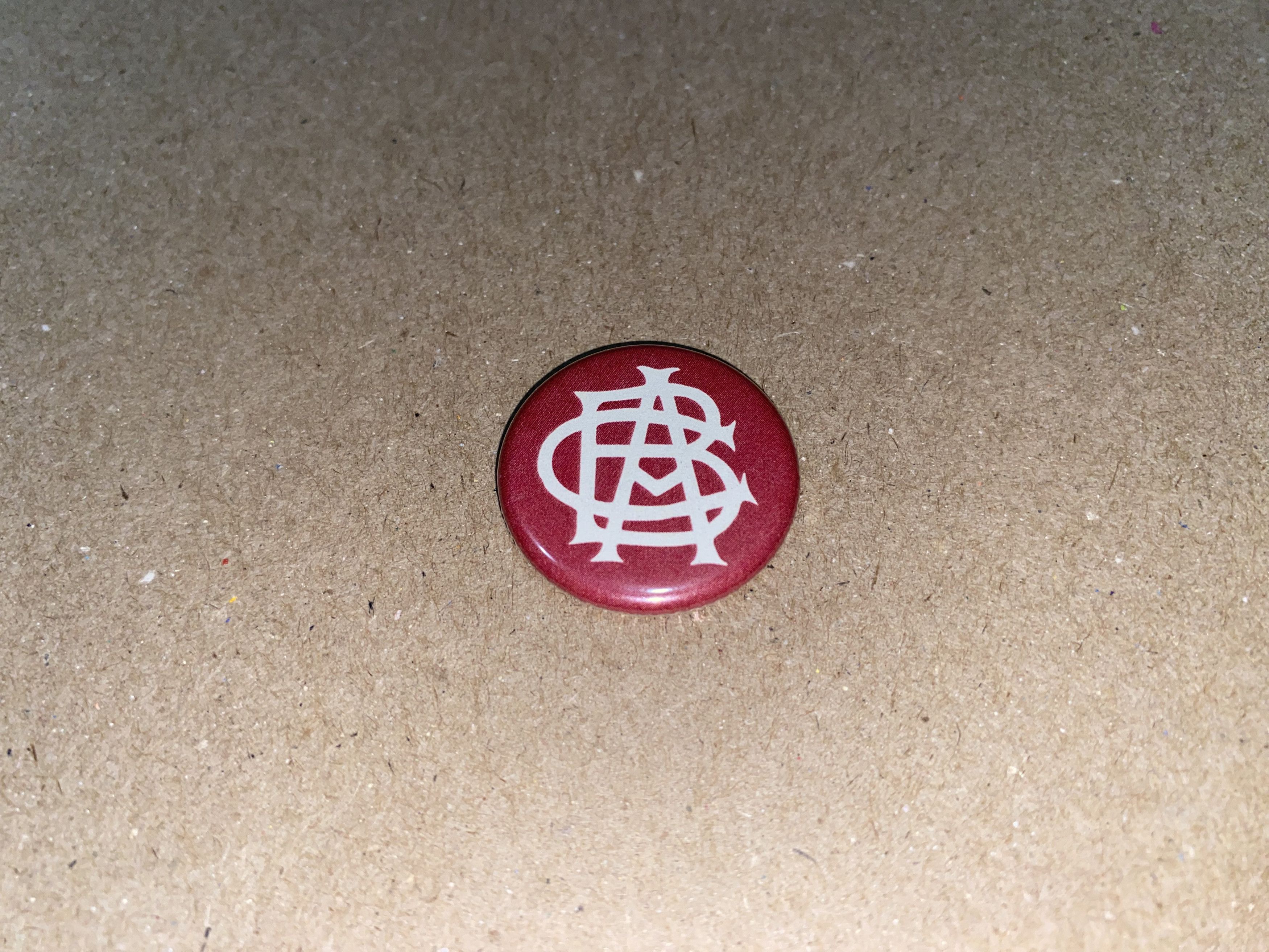 Ebbets Field Flannels Negro Leagues Anniversary Button Pin Indianapolis ABCs abc's Size ONE SIZE - 2 Thumbnail
