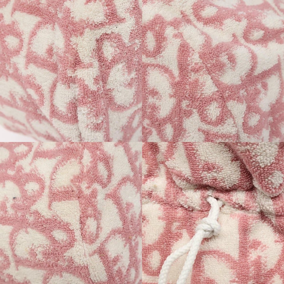 Dior DIOR Pile Trotter Hand Bag Pink White Size ONE SIZE - 10 Thumbnail
