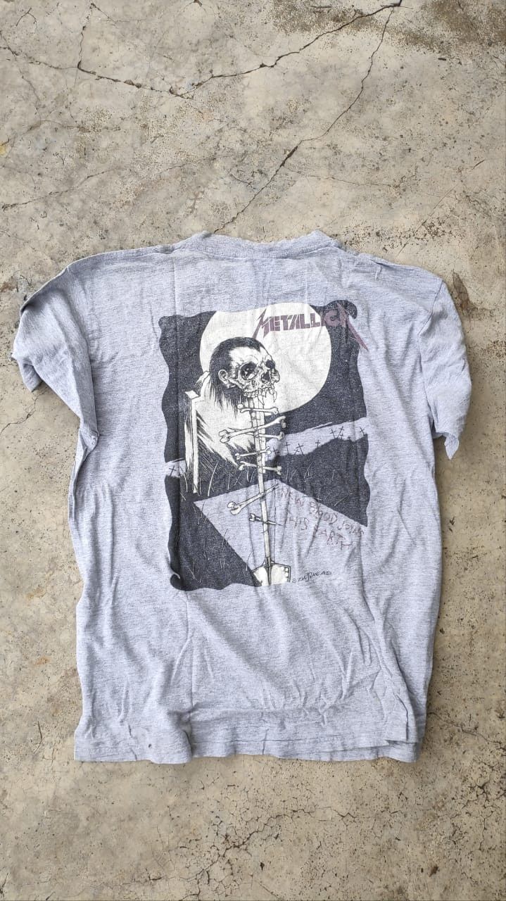 Band Tees VINTAGE 90'S METALLICA PUSHEAD TEE Size US XL / EU 56 / 4 - 3 Thumbnail