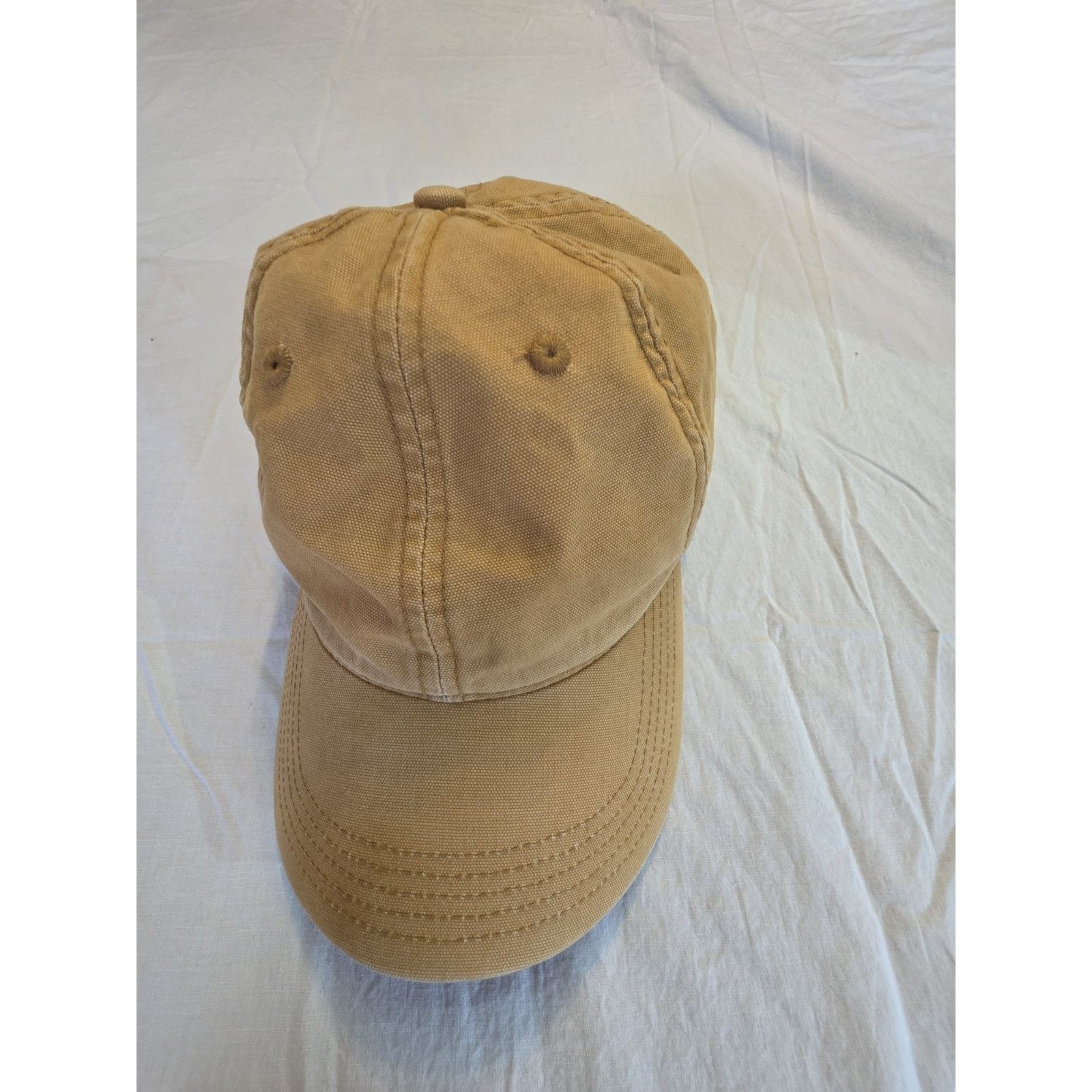 Carhartt Carhartt Adjustable Canvas Hat 100% Cotton Color Is Tan Size ONE SIZE - 1 Thumbnail