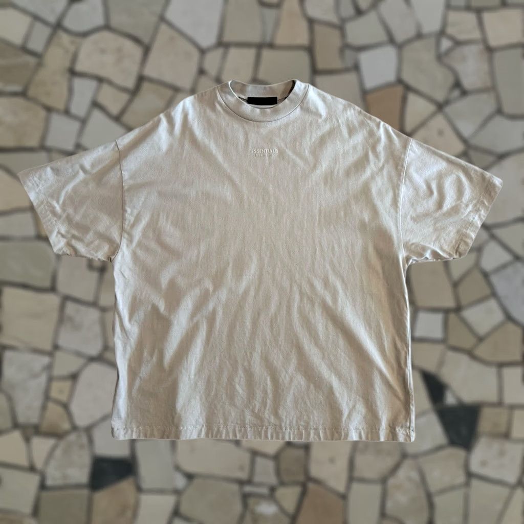 Fear of God Fear of God ESSENTIALS Oversized Beige Shirt Mens Large Size US L / EU 52-54 / 3 - 1 Thumbnail
