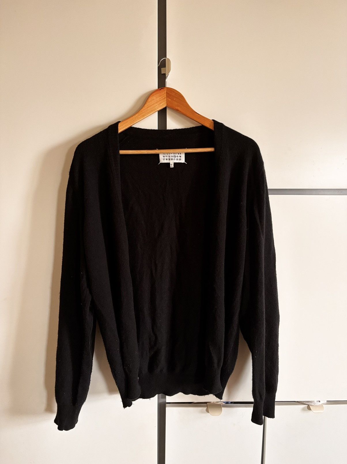 Maison Margiela Maison Margiela Elbow patch cardigan | Grailed