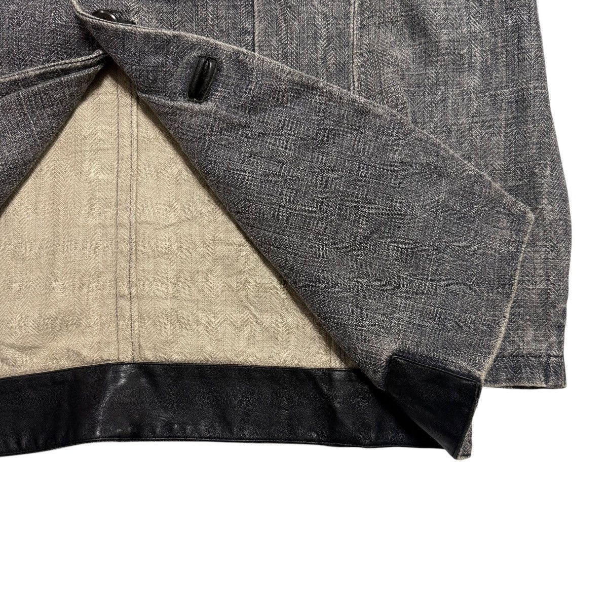 Yohji Yamamoto Yohji Yamamoto AAR Denim Casual Jacket Size US M / EU 48-50 / 2 - 5 Thumbnail