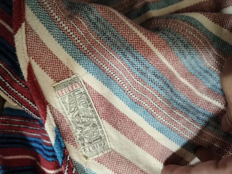 Freewheelers FREEWHEELERS Size 15 Western heavy wool shirt, western shir Size US XXS / EU 40 - 4 Thumbnail