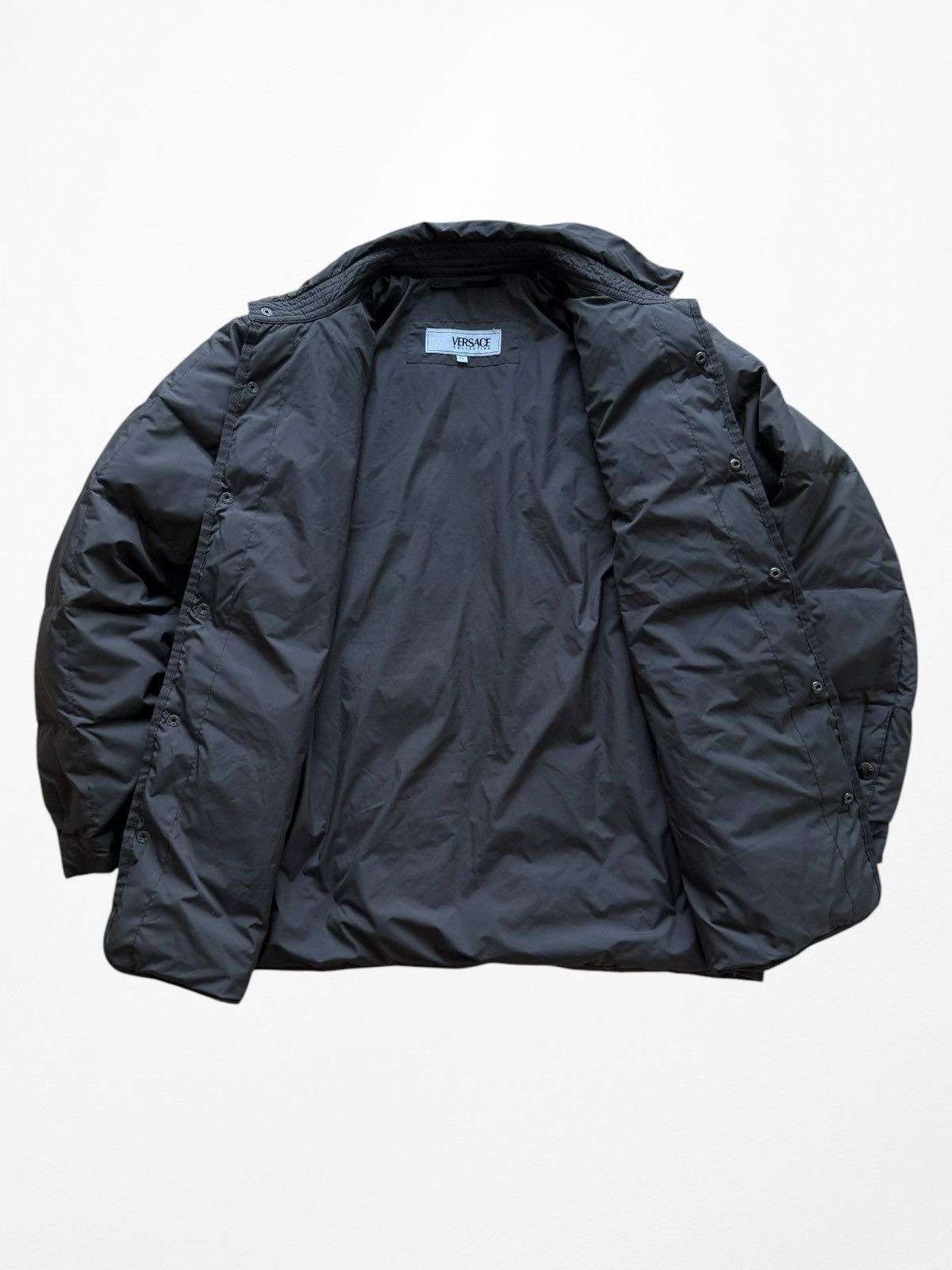 Versace Versace Collection padded down vintage jacket Size US L / EU 52-54 / 3 - 3 Thumbnail