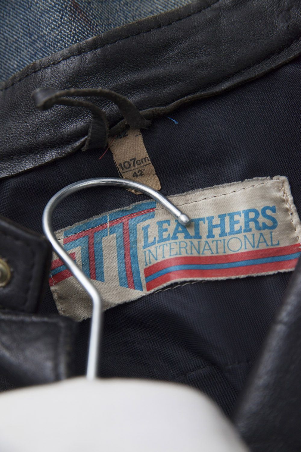 Vintage 1980's leather biker jacket Size US S / EU 44-46 / 1 - 9 Thumbnail