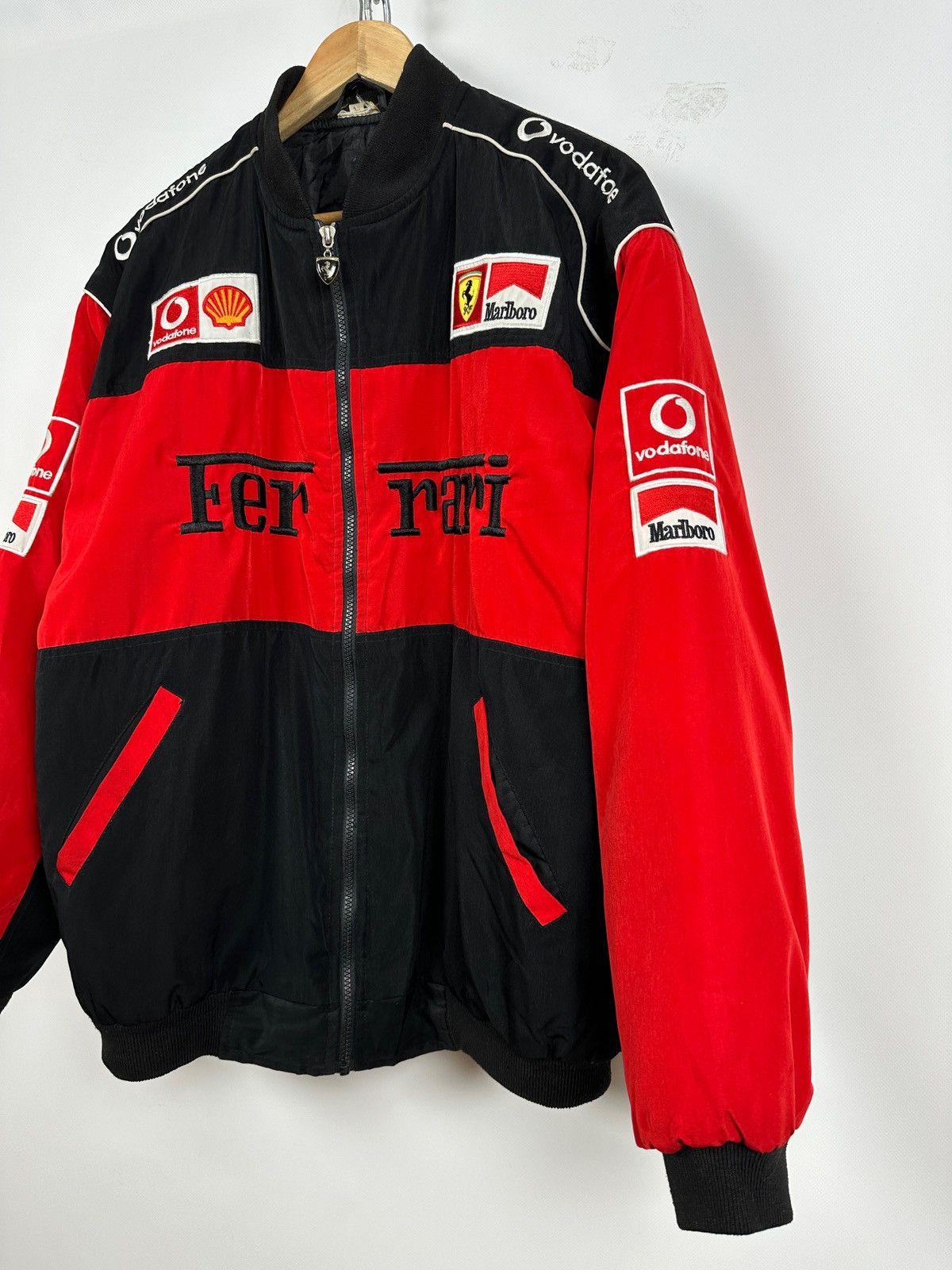 Ferrari Vintage Ferrari Michael Schumacher F1 Marlboro Racing Jacket Size US XL / EU 56 / 4 - 8 Thumbnail