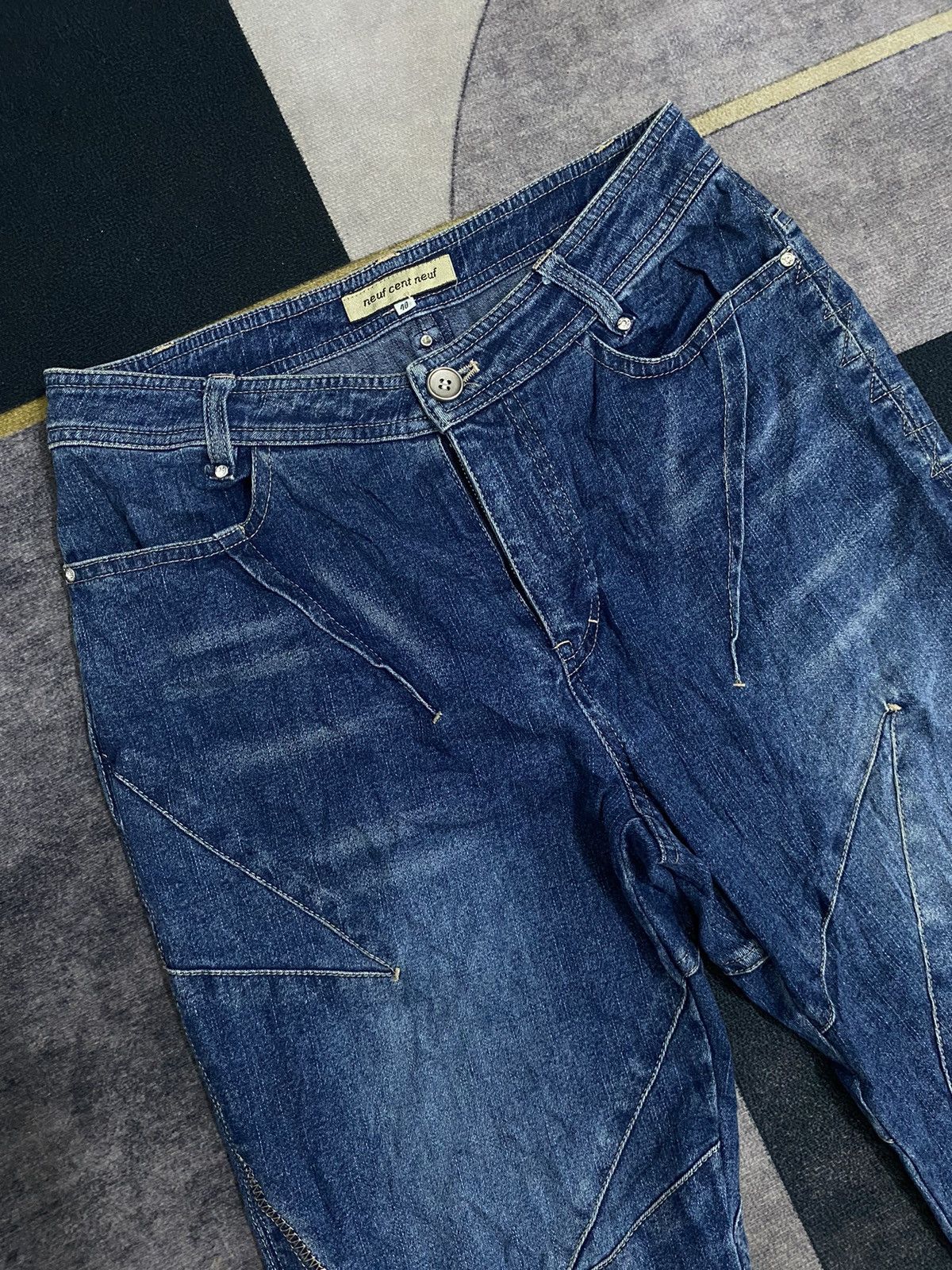Kapital NEUF CENT NEUF IFSIXWASNINE DENIM PANTS Size US 28 / EU 44 - 2 Thumbnail