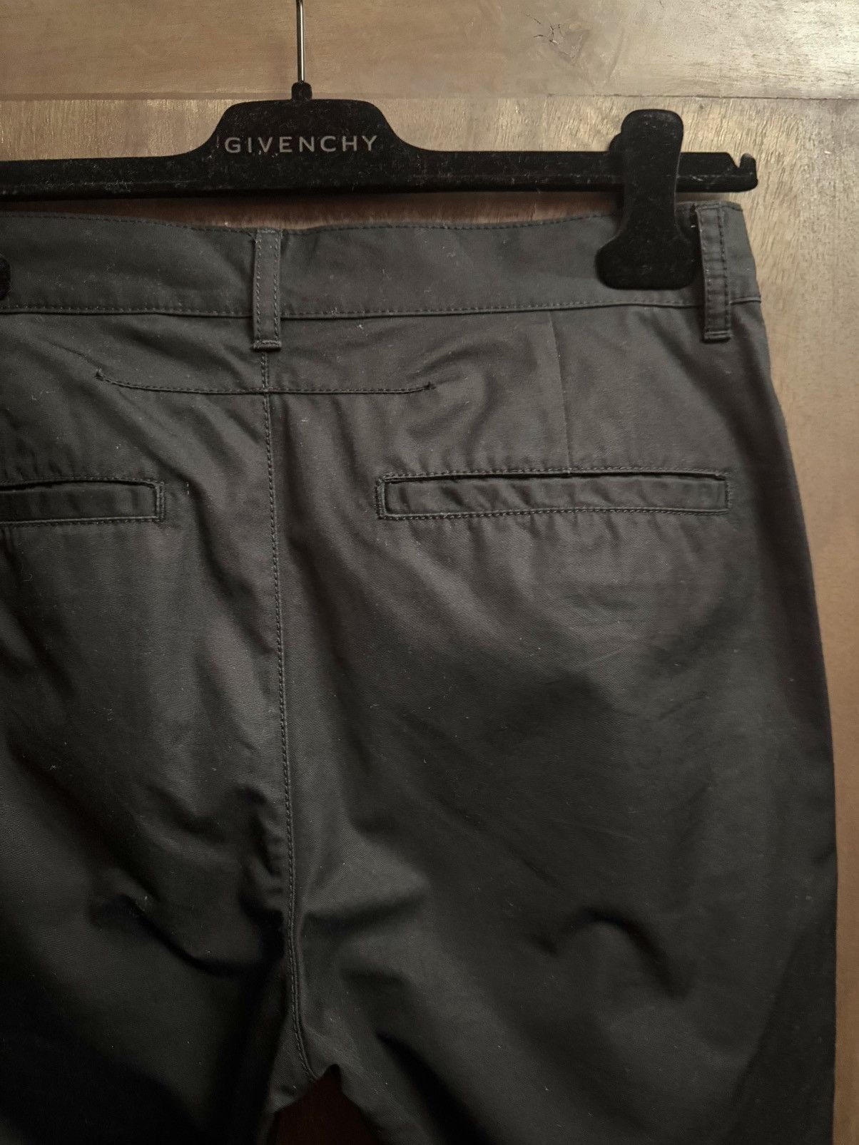 Givenchy givenchy riccardo tisci black pants red vinyl stripes 46 it Size US 30 / EU 46 - 6 Thumbnail