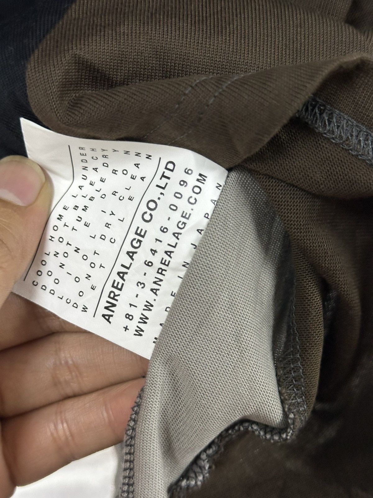 ANREALAGE SS2022 Anrealage Collection "DIMENSION" T-Shirt (Boxy) Size US L / EU 52-54 / 3 - 11 Thumbnail