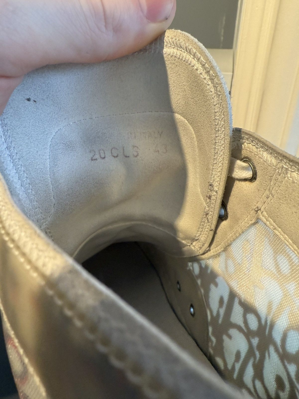 Dior Dior B23 High Oblique Jacquard Sneaker 43 Size US 10 / EU 43 - 7 Thumbnail