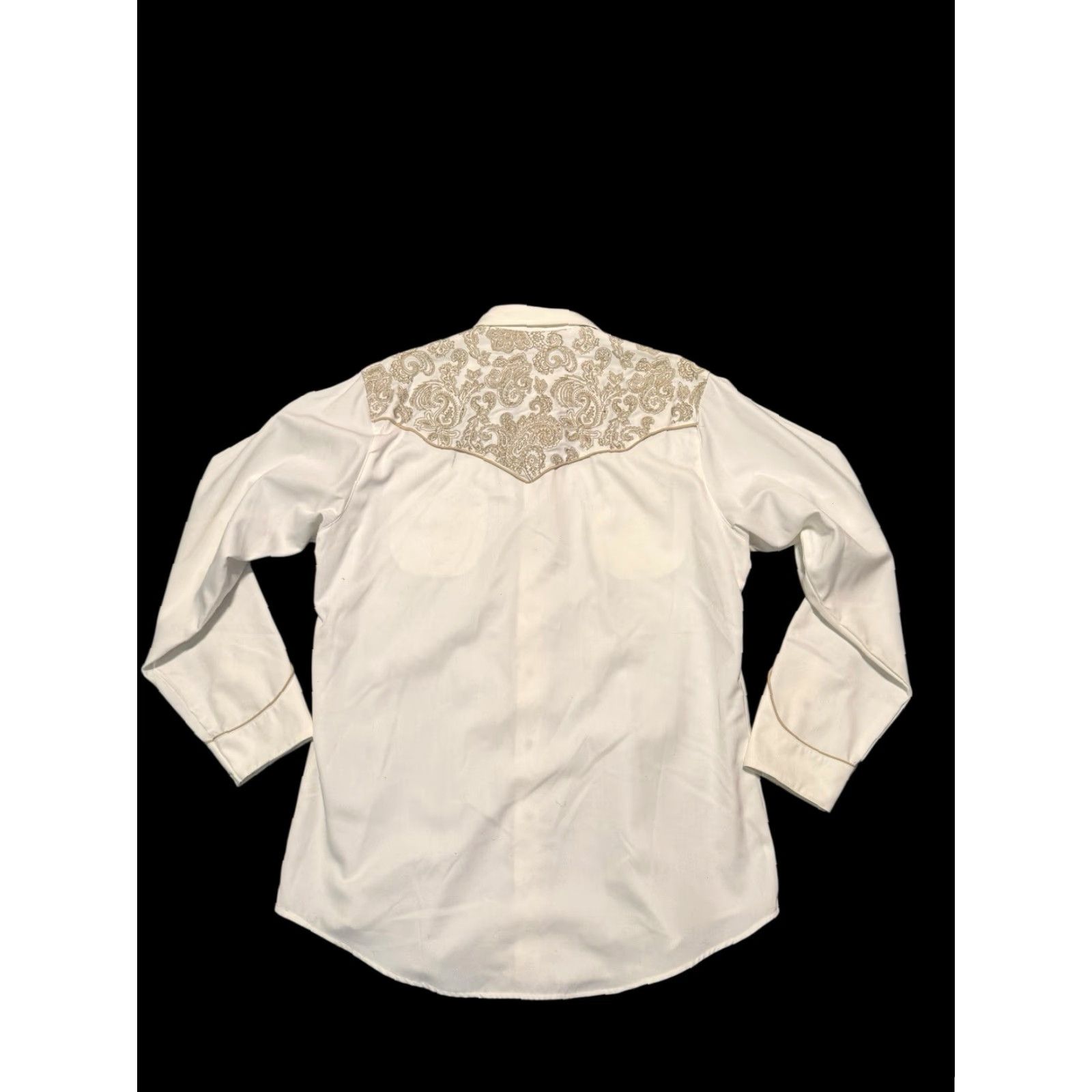 Roper VINTAGE Roper Denver Mens Western Shirt Embroidered Long Sleeve Pearl Snap Cowboy XL Size US XL / EU 56 / 4 - 7 Thumbnail