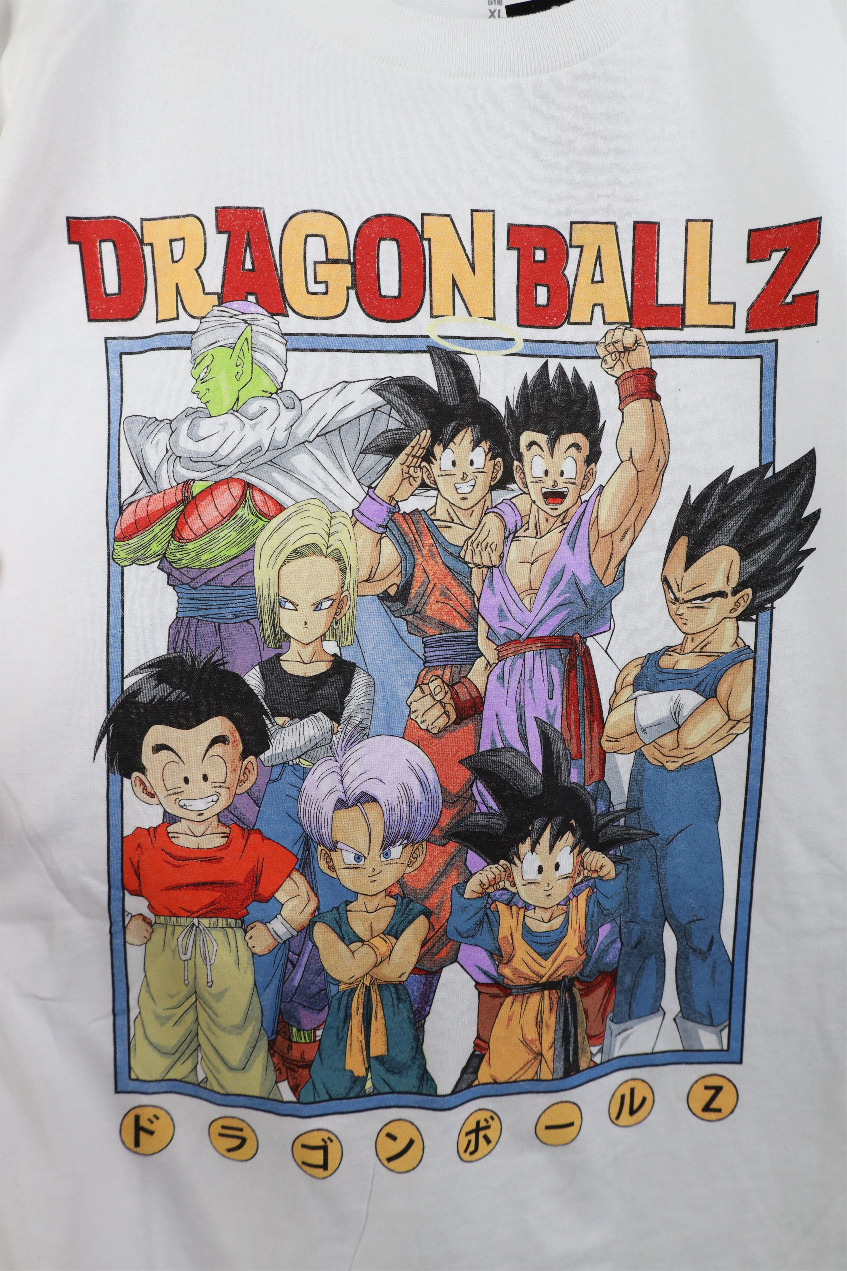 Vintage Deadstock Vintage Y2K Dragon Ball Z Spell Out Anime T-Shirt Size US XL / EU 56 / 4 - 6 Thumbnail