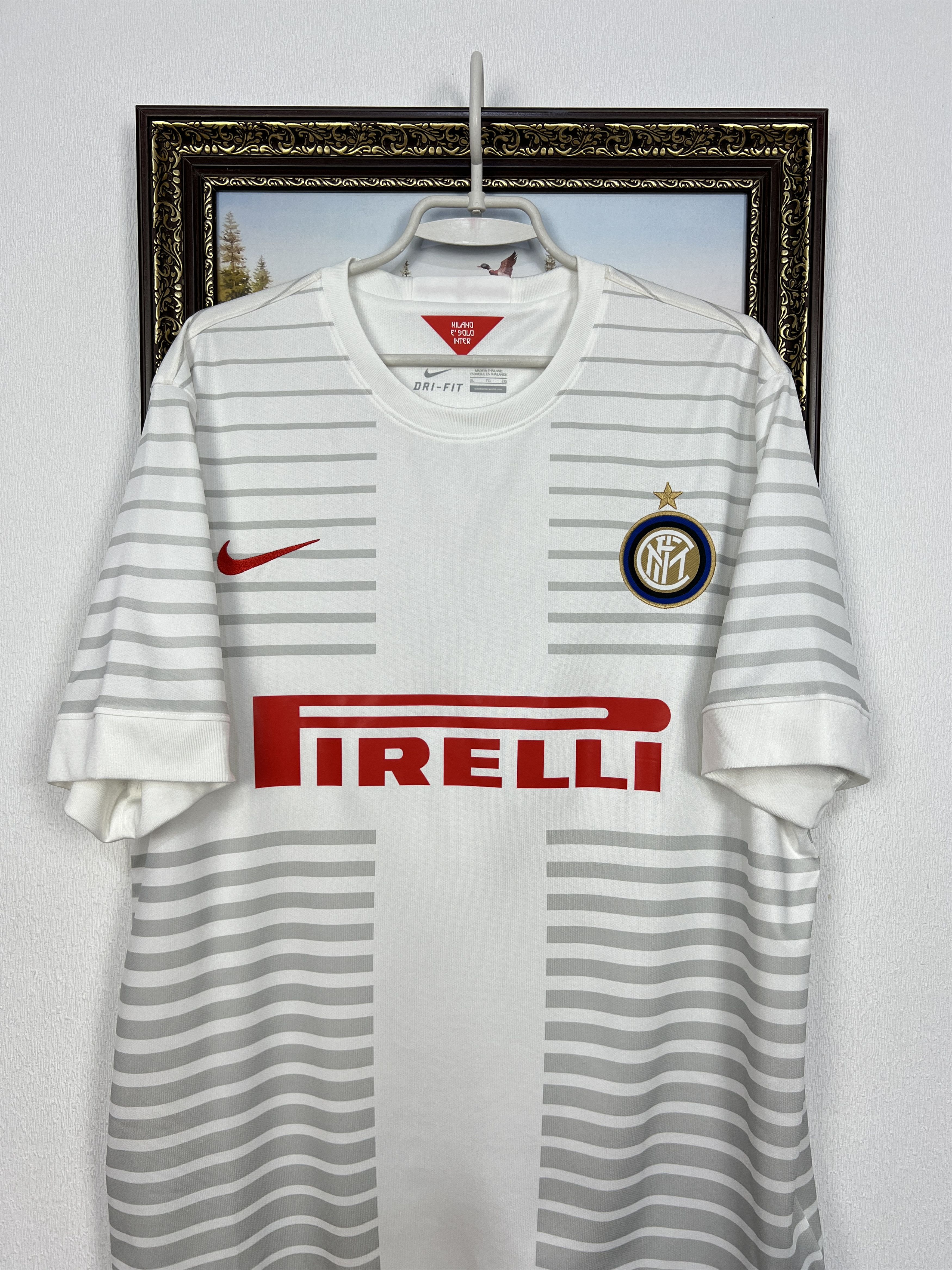 Nike Inter Milan Away football shirt 2014 Soccer Nike Jersey Size US XL / EU 56 / 4 - 2 Thumbnail