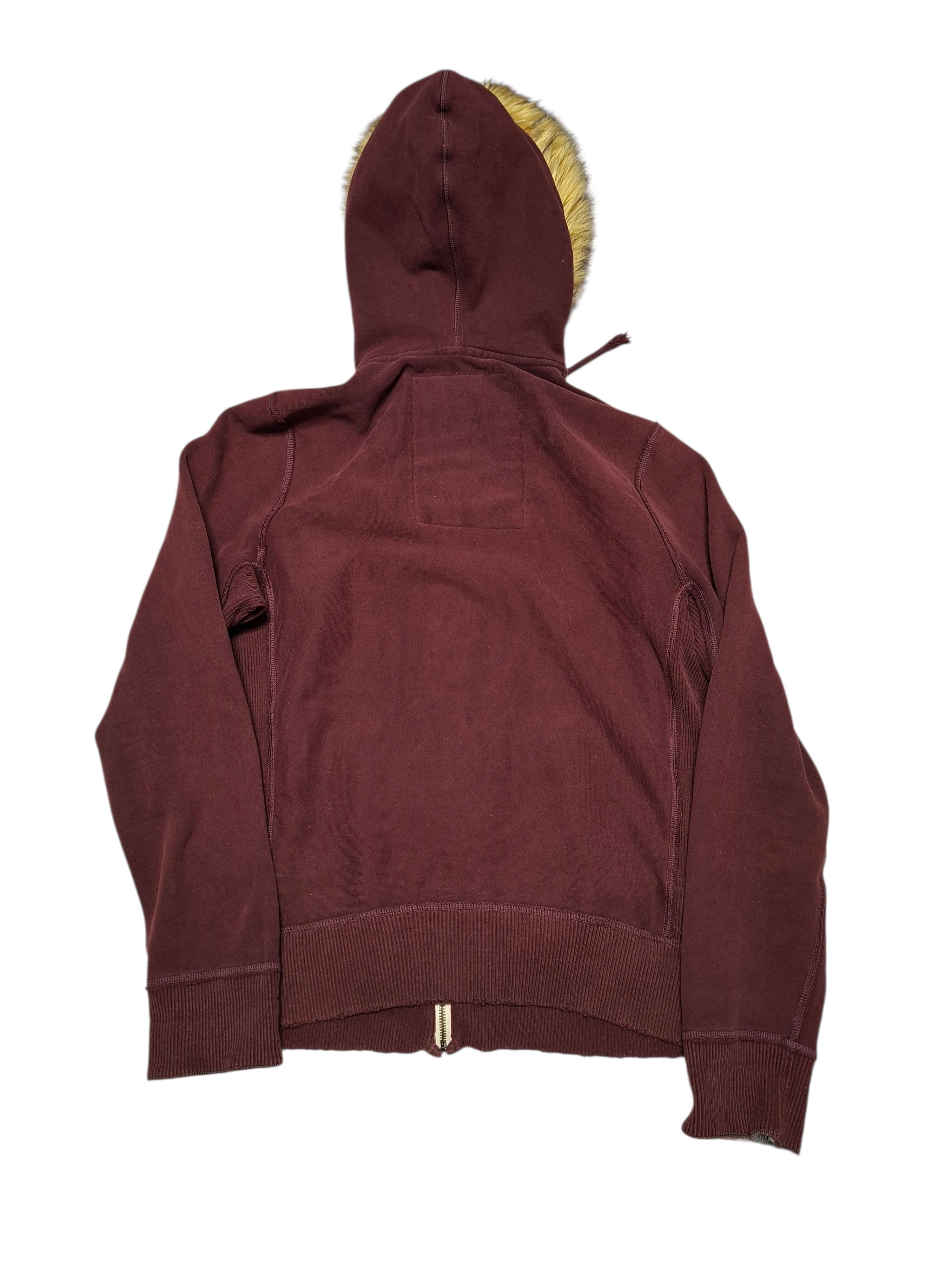 Abercrombie & Fitch ABERCROMBIE FITCH FAUX FUR AVANT GARDE ZIP HOODIE Size US XL / EU 56 / 4 - 3 Thumbnail