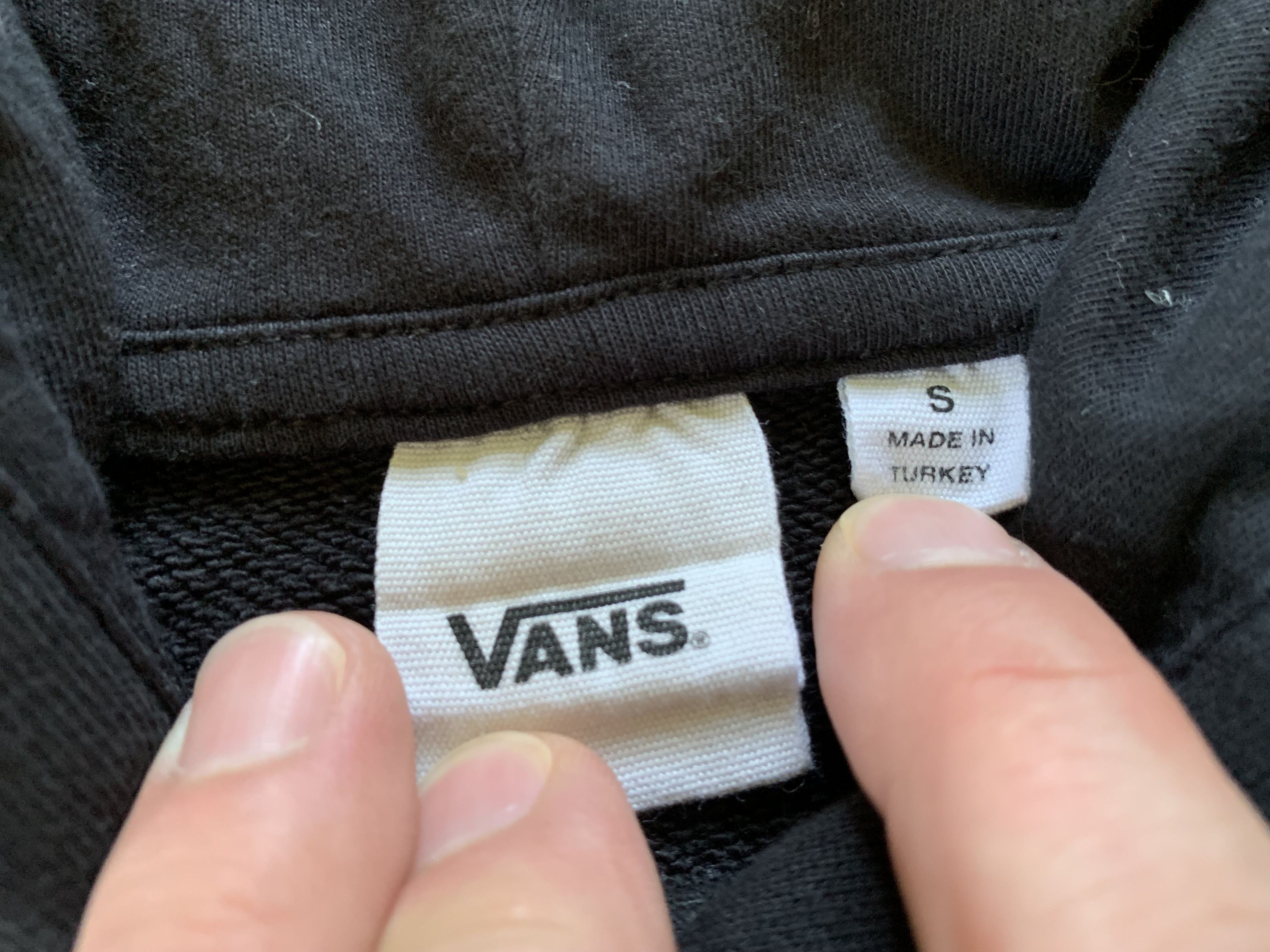 Vans × Vintage Vans Printed Black Hoodie Size US S / EU 44-46 / 1 - 6 Thumbnail