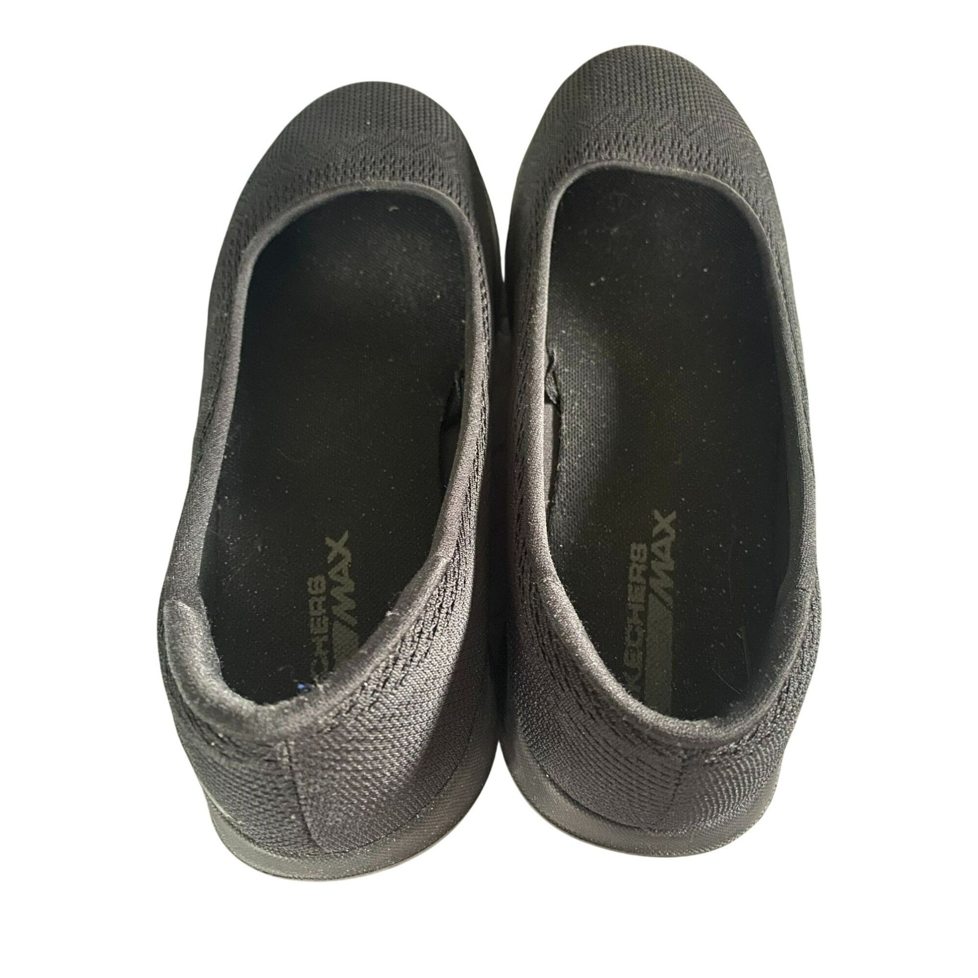 SKECHERS Skechers GOWalk Max Womens Slip-On Shoes Size 7 Black Fabric Size US 7 / IT 37 - 2 Thumbnail