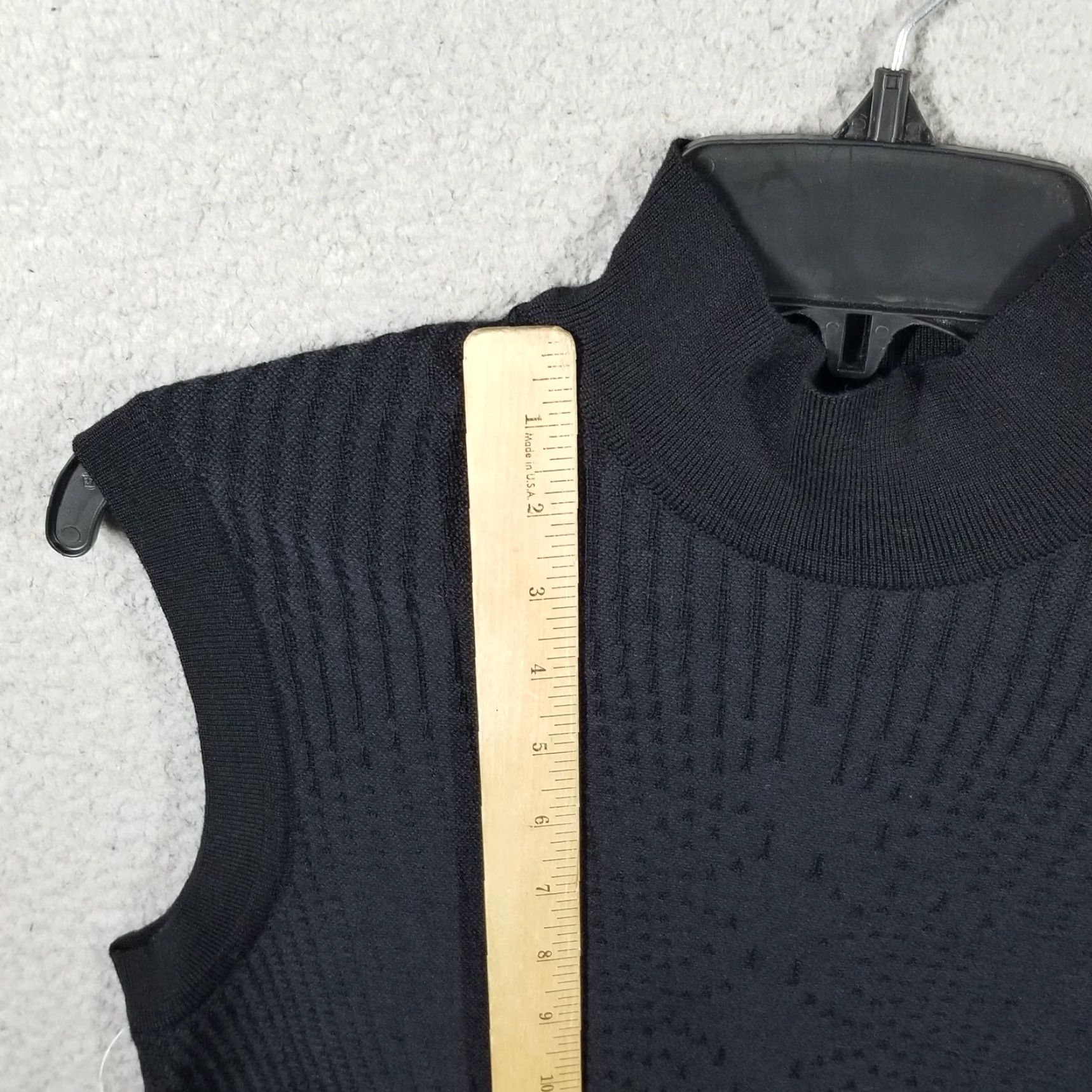 Nike Nike Knit Tank Top Women Small Black Lightweight Sports Made in Italy FQ0288-010 Size S / US 4 / IT 40 - 3 Thumbnail