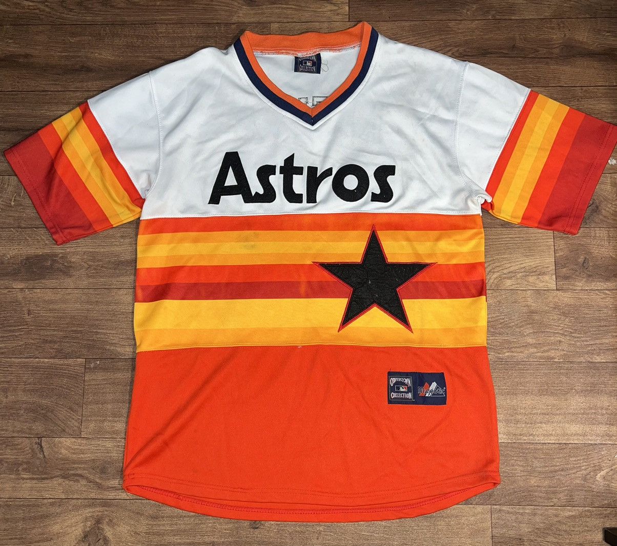 Majestic Vintage 90s Majestic Men Houston Astros Jose Altuve #27 Size US L / EU 52-54 / 3 - 1 Thumbnail