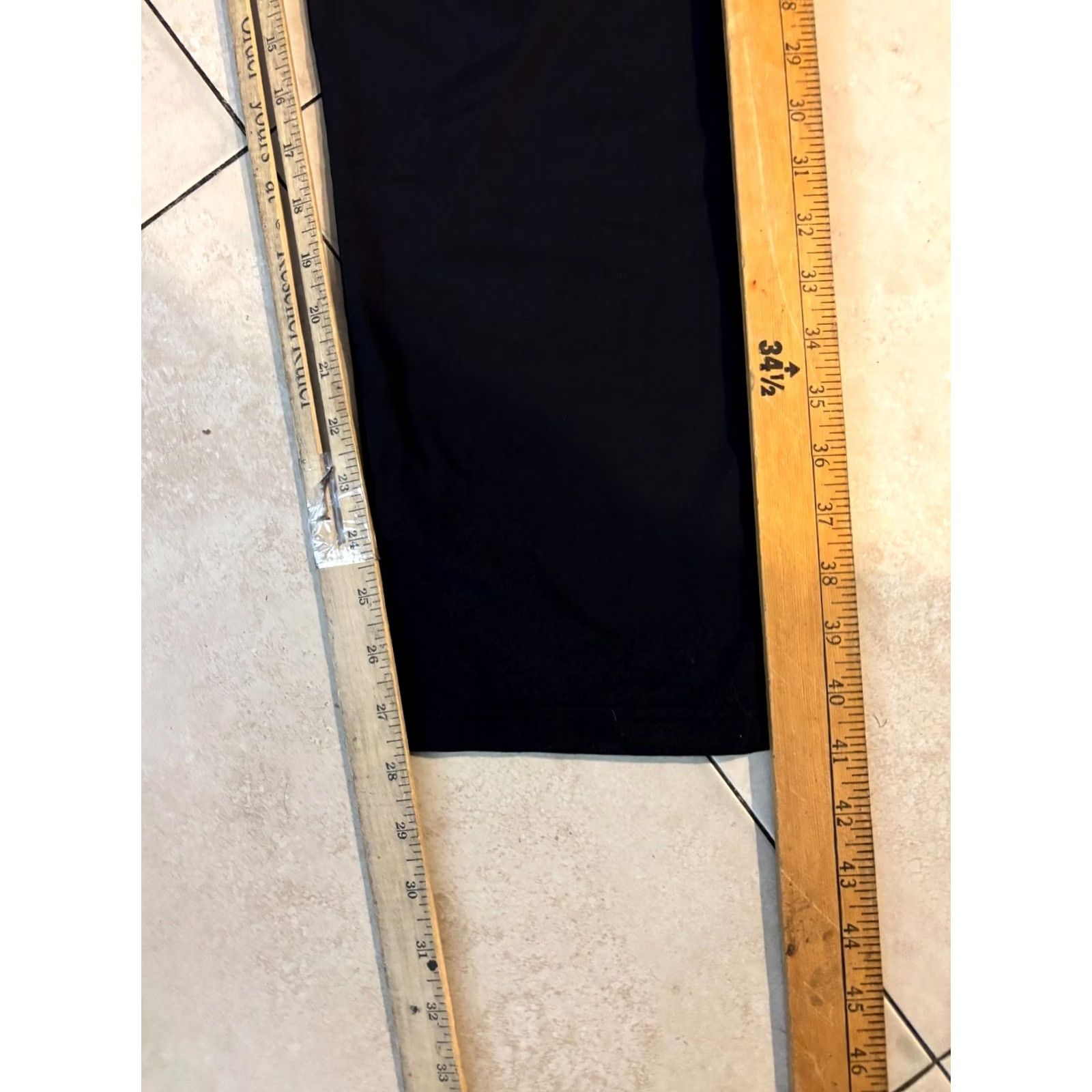 Vintage Public Rec Black Chino Pants Mens 36x30 Straight Leg Casual 5 Pocket Zip Fly Size US 36 / EU 52 - 7 Thumbnail