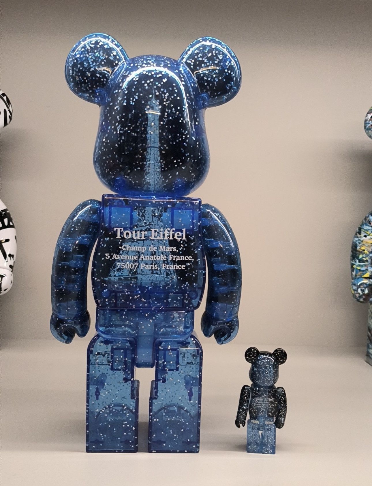 Japanese Brand Bearbrick Eiffel Tower Sparkling 100% & 400% Set Size ONE SIZE - 2 Thumbnail