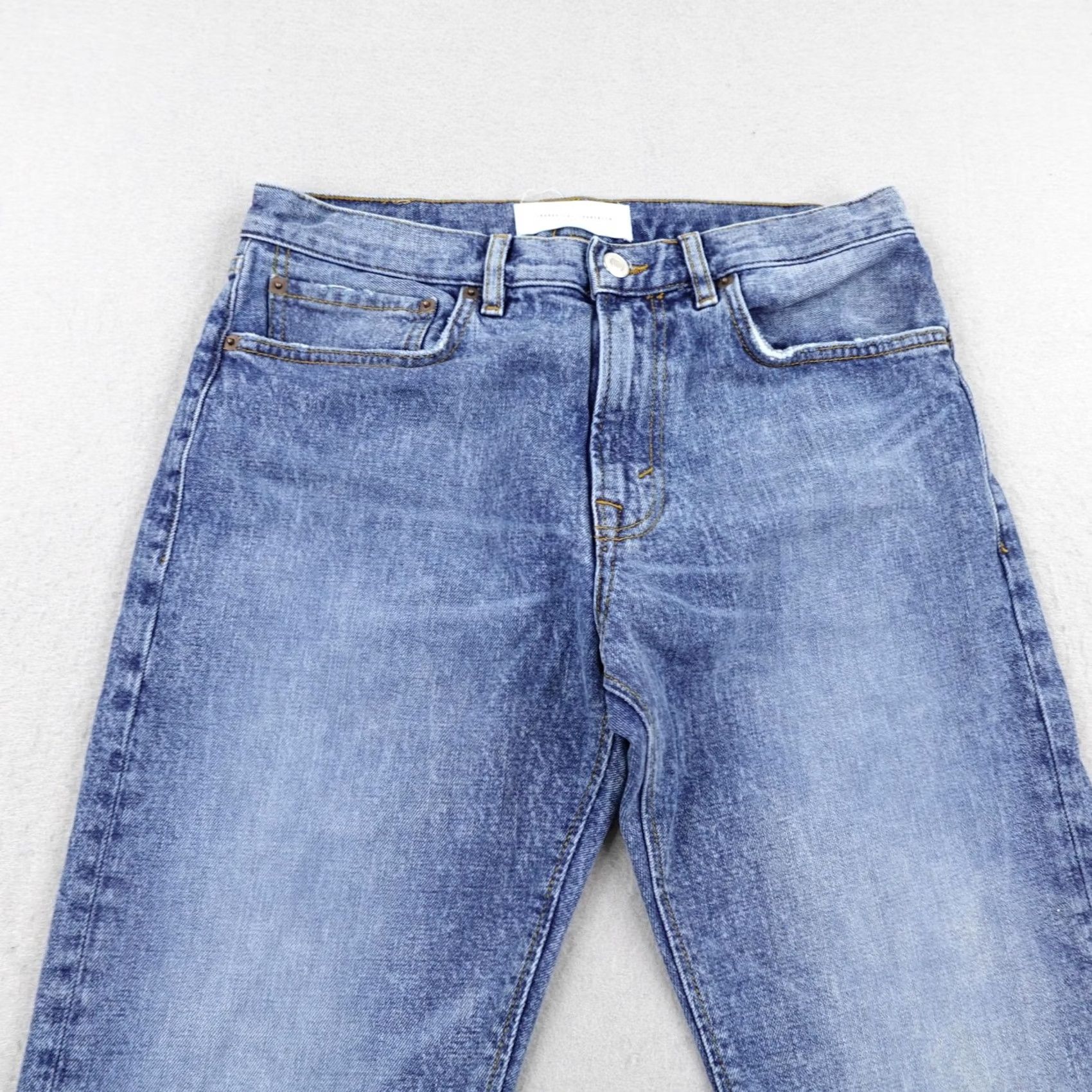 JEANERICA VINTAGE Jeanerica Jeans Womens Blue Denim 97 Straight Organic Cotton Flex 30x32 Size 30" / US 8 / IT 44 - 2 Thumbnail