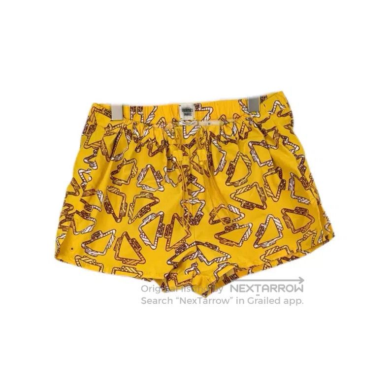 Hermes Hermes Yellow Drawstring Shorts Size 25" / US 0 / IT 36 - 1 Thumbnail