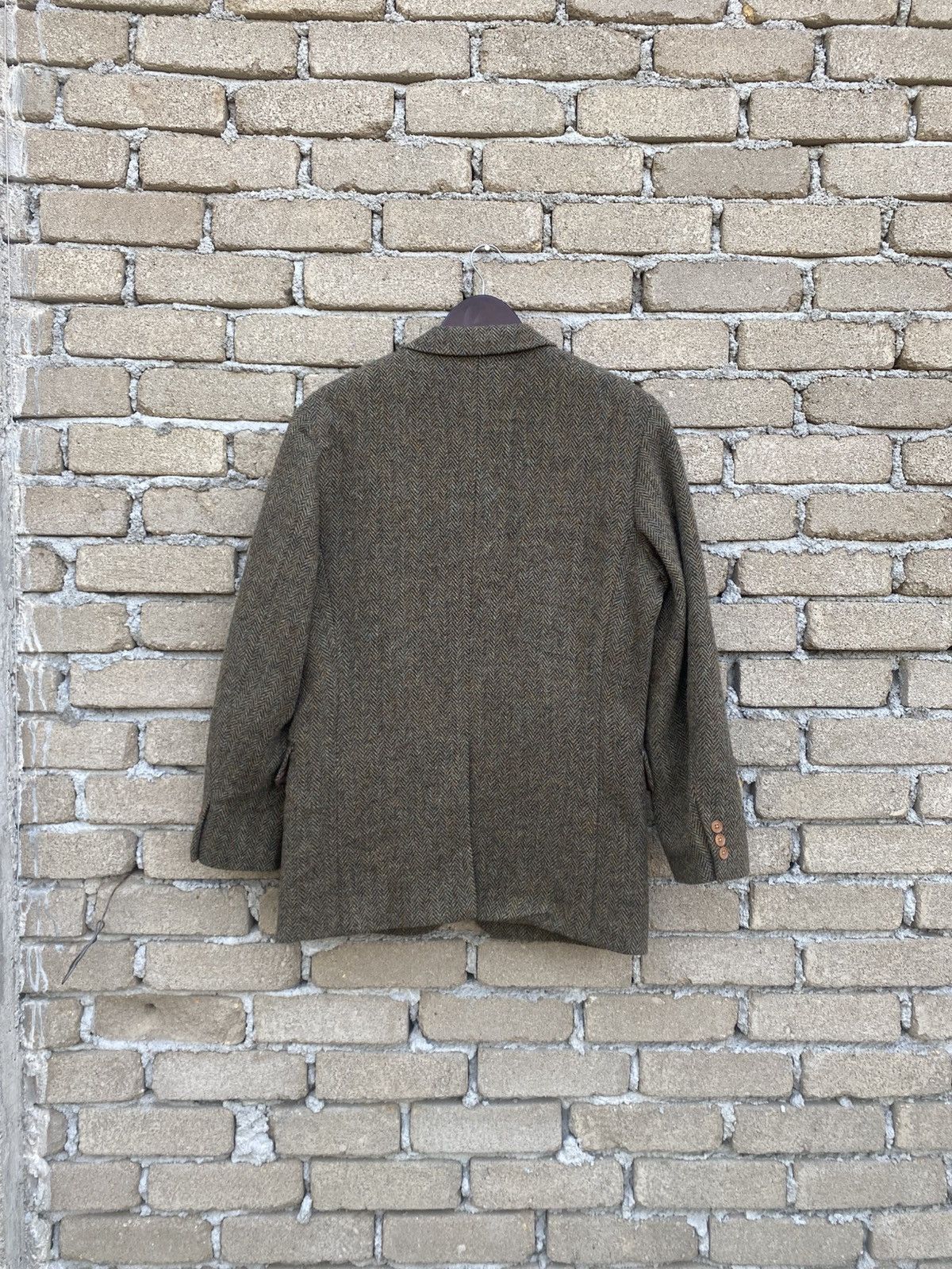 Issey Miyake Issey Miyake X Harris Twees Herringbone Twill Blazers Size 42R - 6 Thumbnail