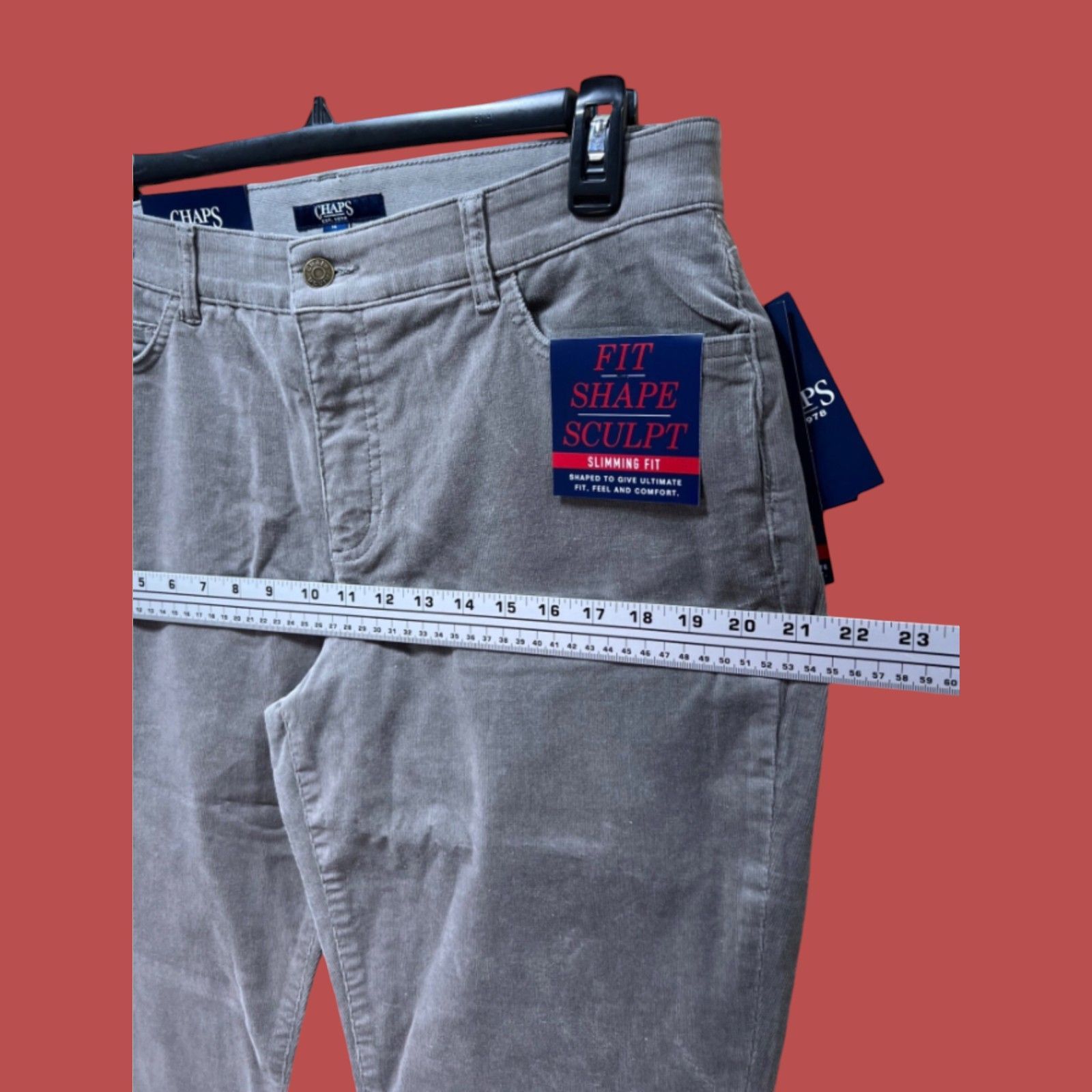 Chaps Chaps - women’s fit shape sculpt pants - slimming fit- Grey Size 36" / US 14 / IT 50 - 4 Thumbnail